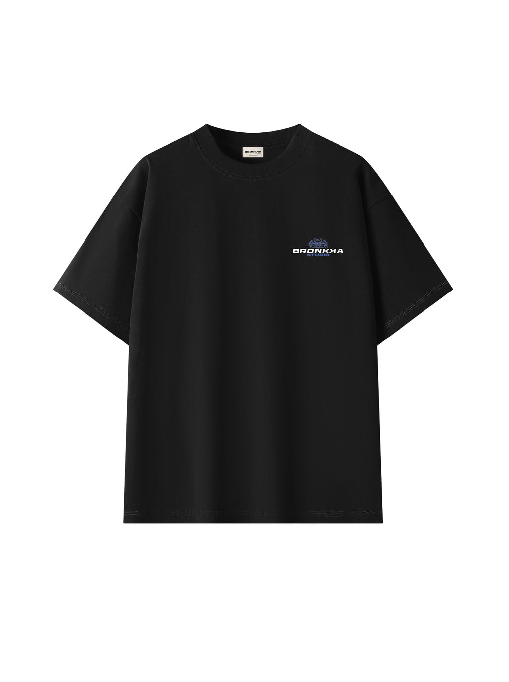 Bronkka Crab Insignia Tee  — Cobalt