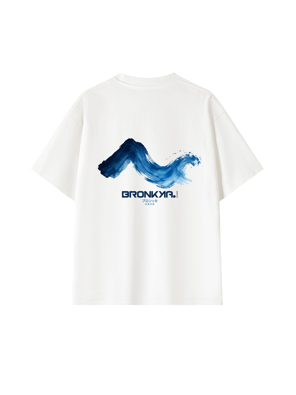 Bronkka Blue Motion Tee - White
