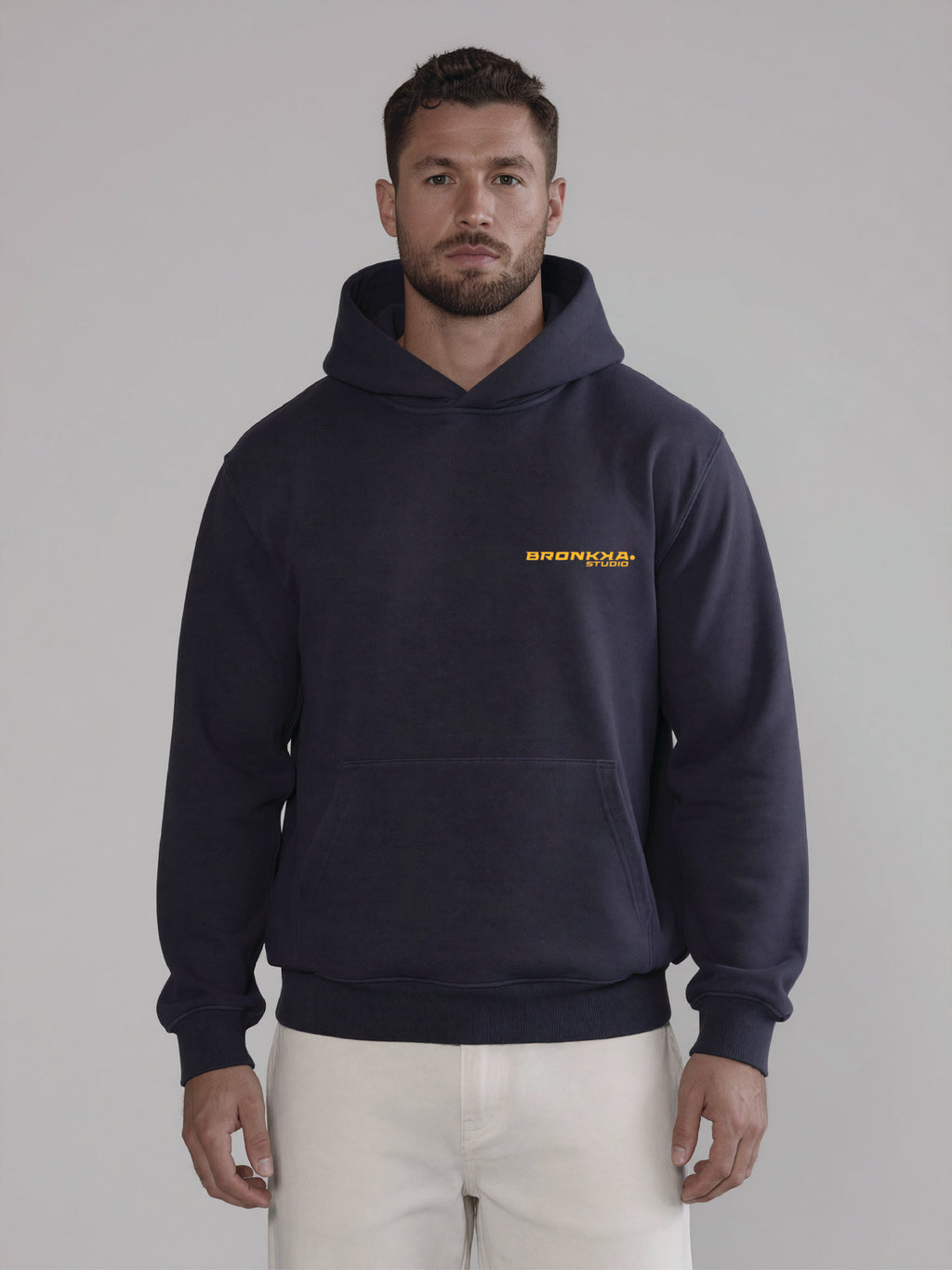Bronkka Code Relax Hood — Navy
