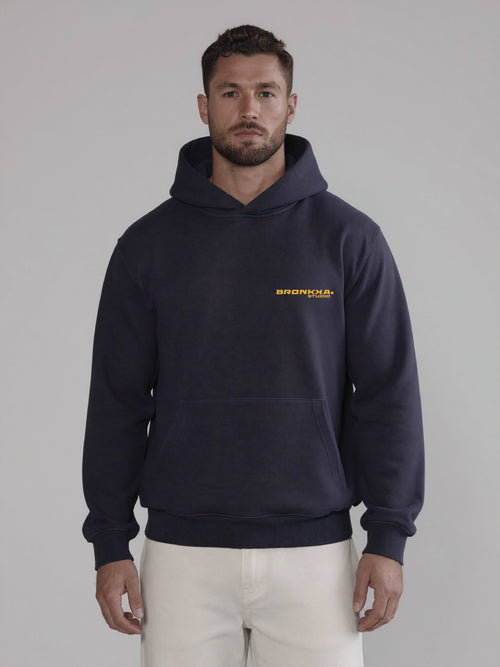 Bronkka Code Relax Hood — Navy