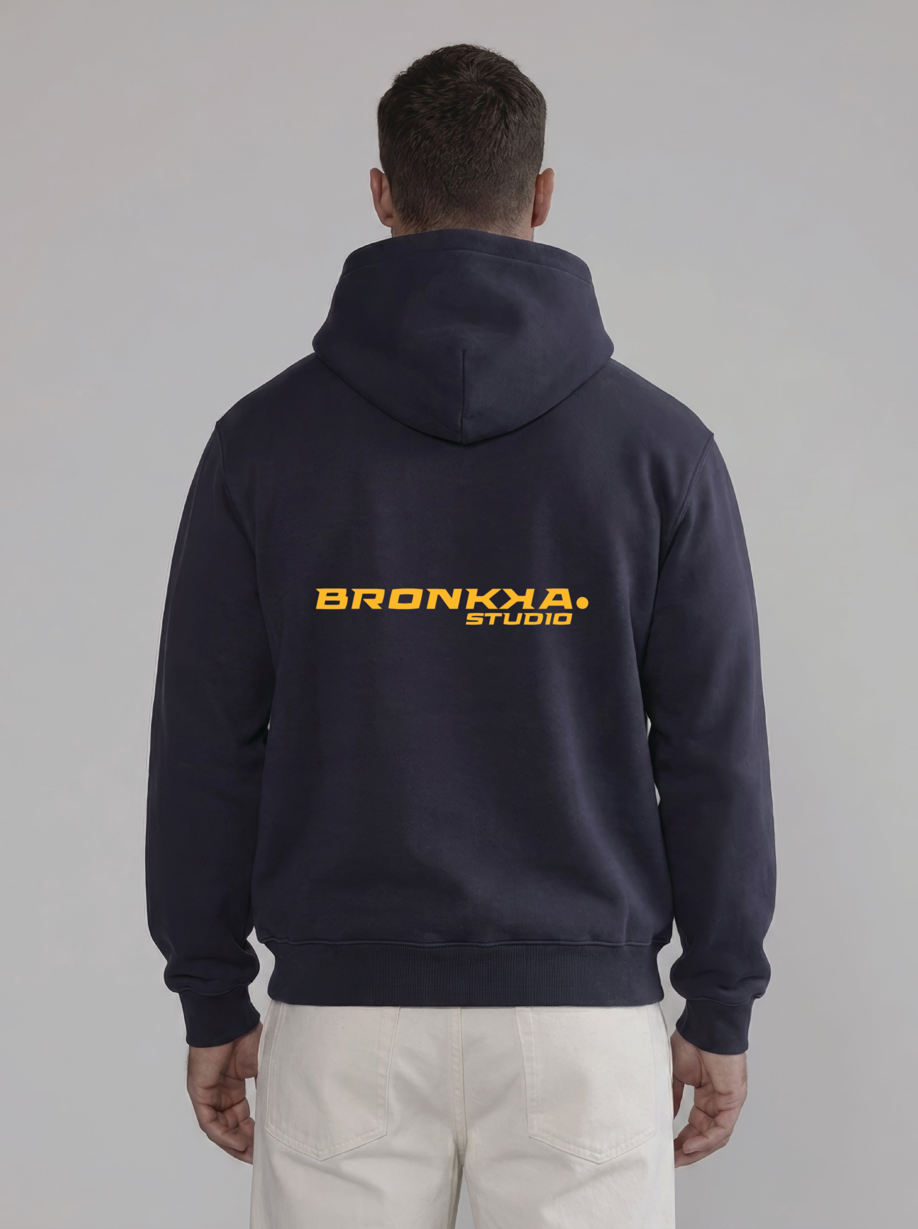 Bronkka Code Relax Hood — Navy