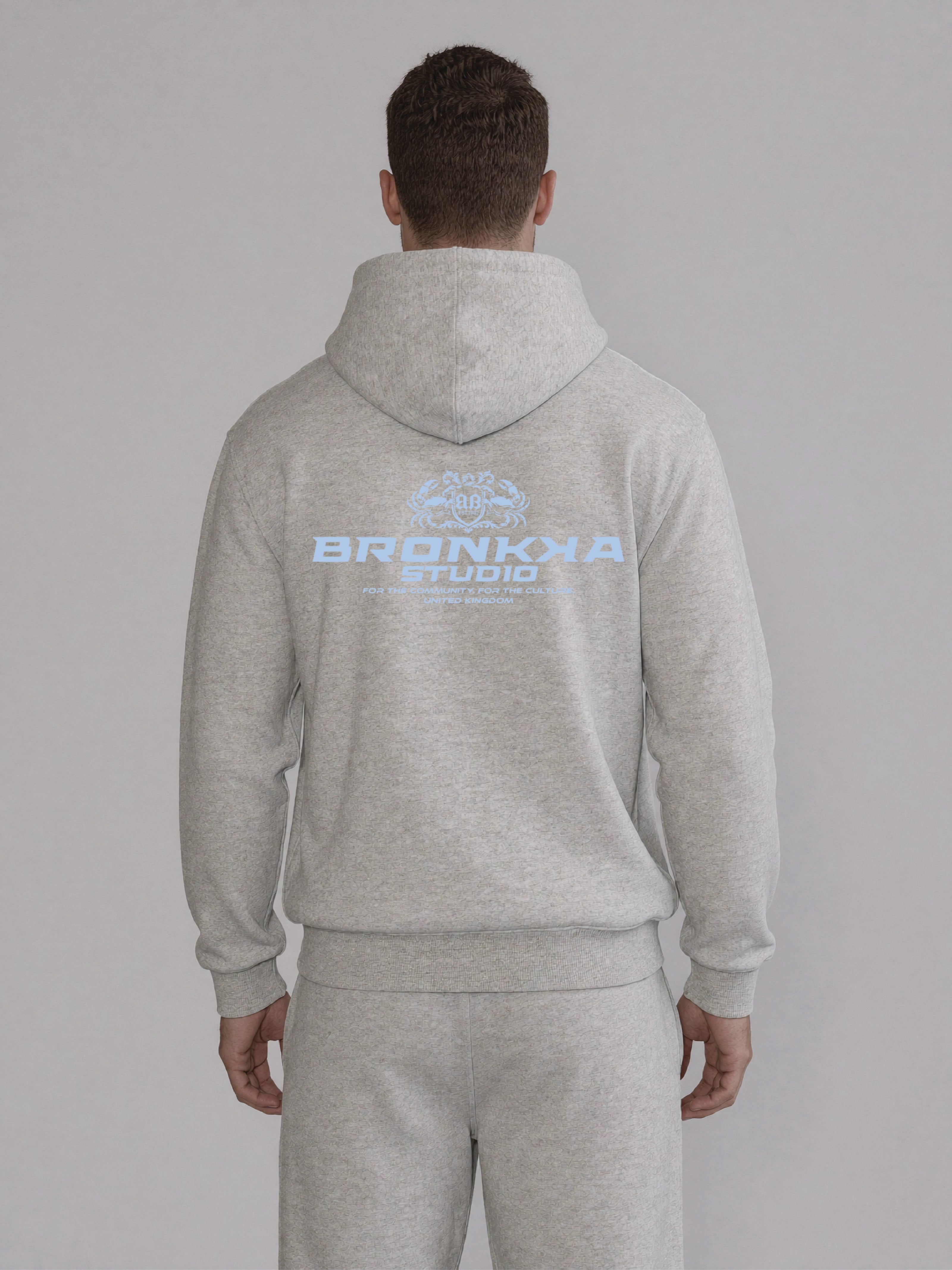 Bronkka Core Relax Hood — Athletic Heather
