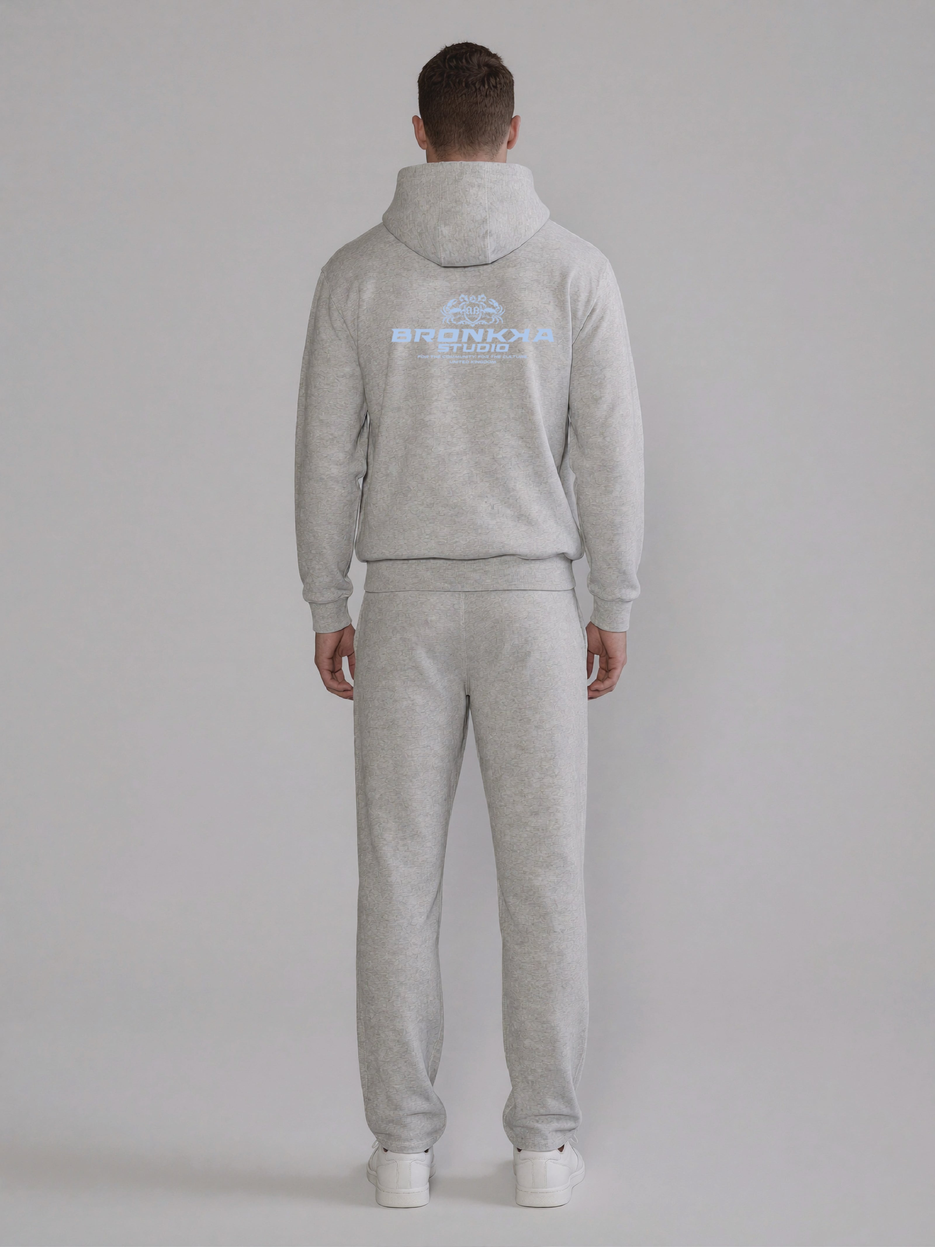 Bronkka Core Relax Hood — Athletic Heather