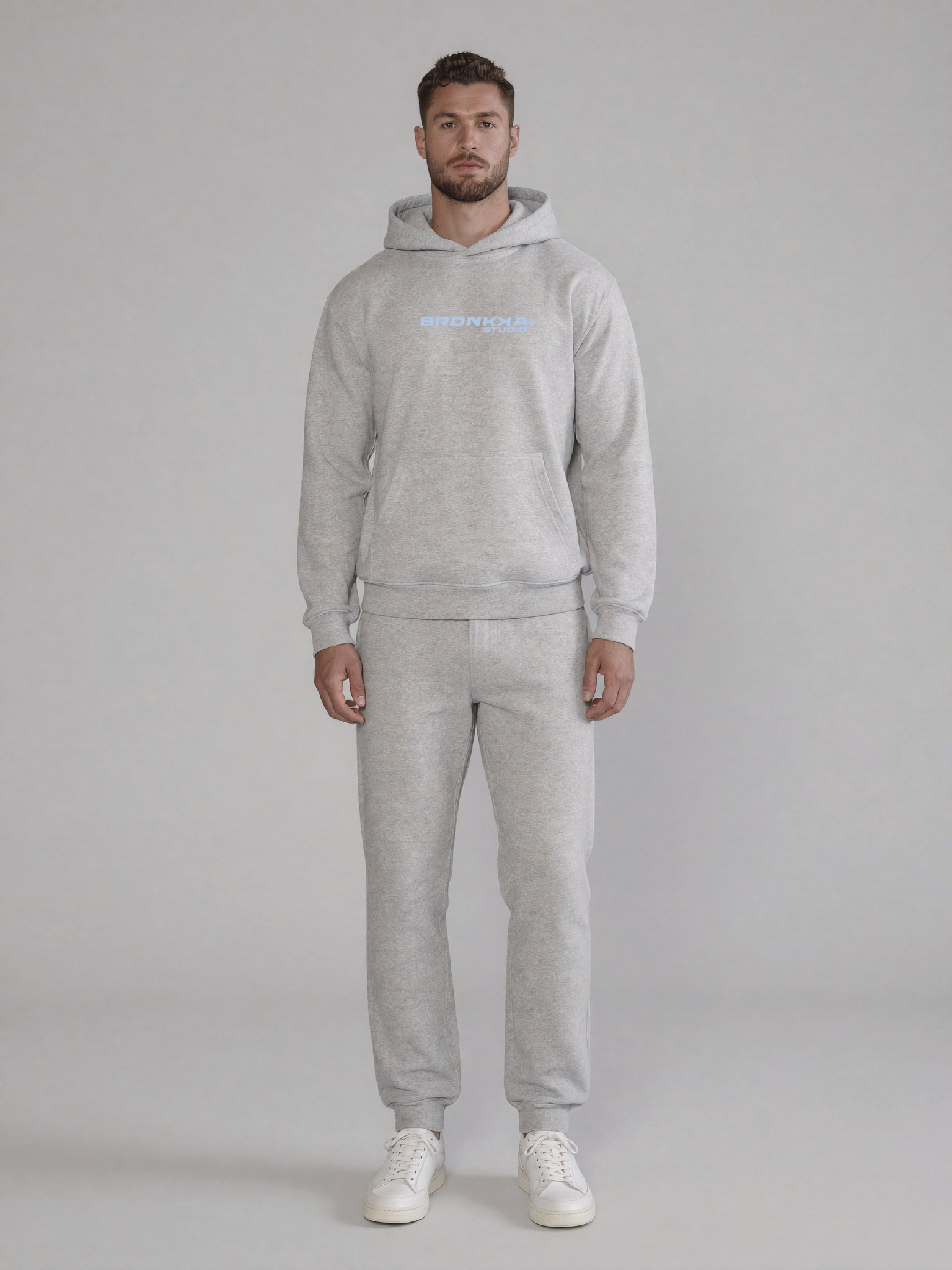 Bronkka Core Relax Hood — Athletic Heather