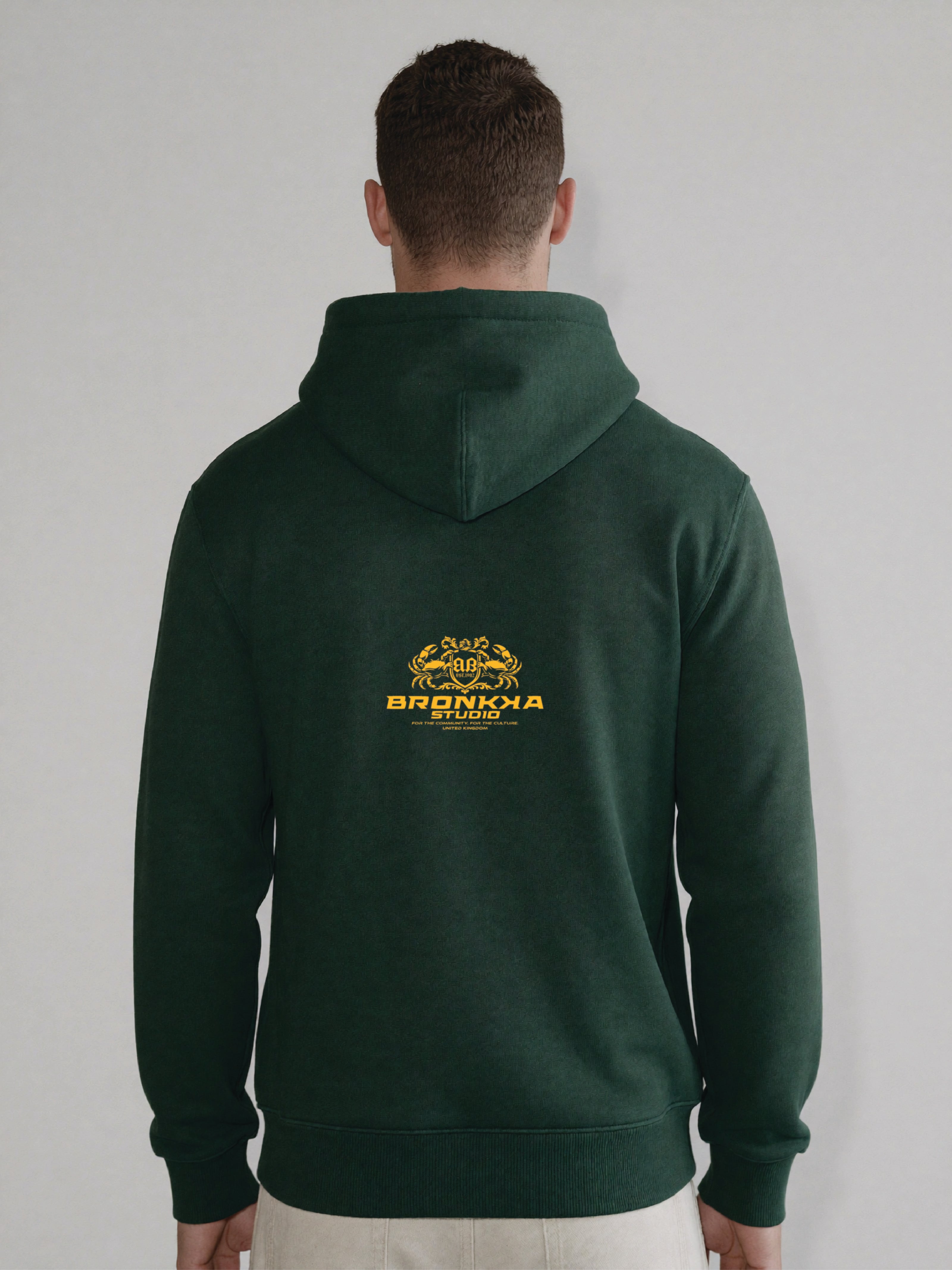 Bronkka Classic Regular Hood — Pine Green
