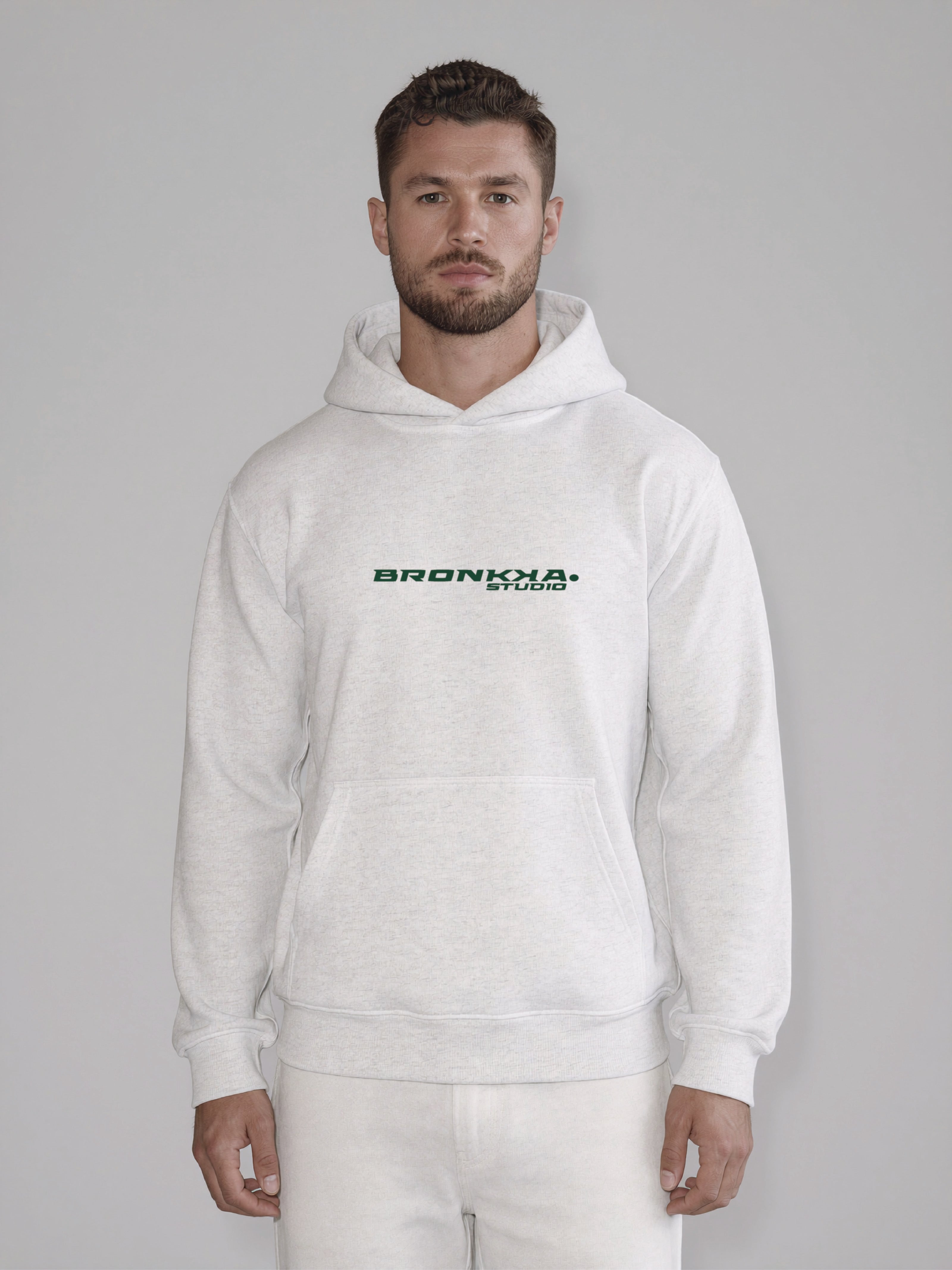 Bronkka Core Relax Hood — White Heather