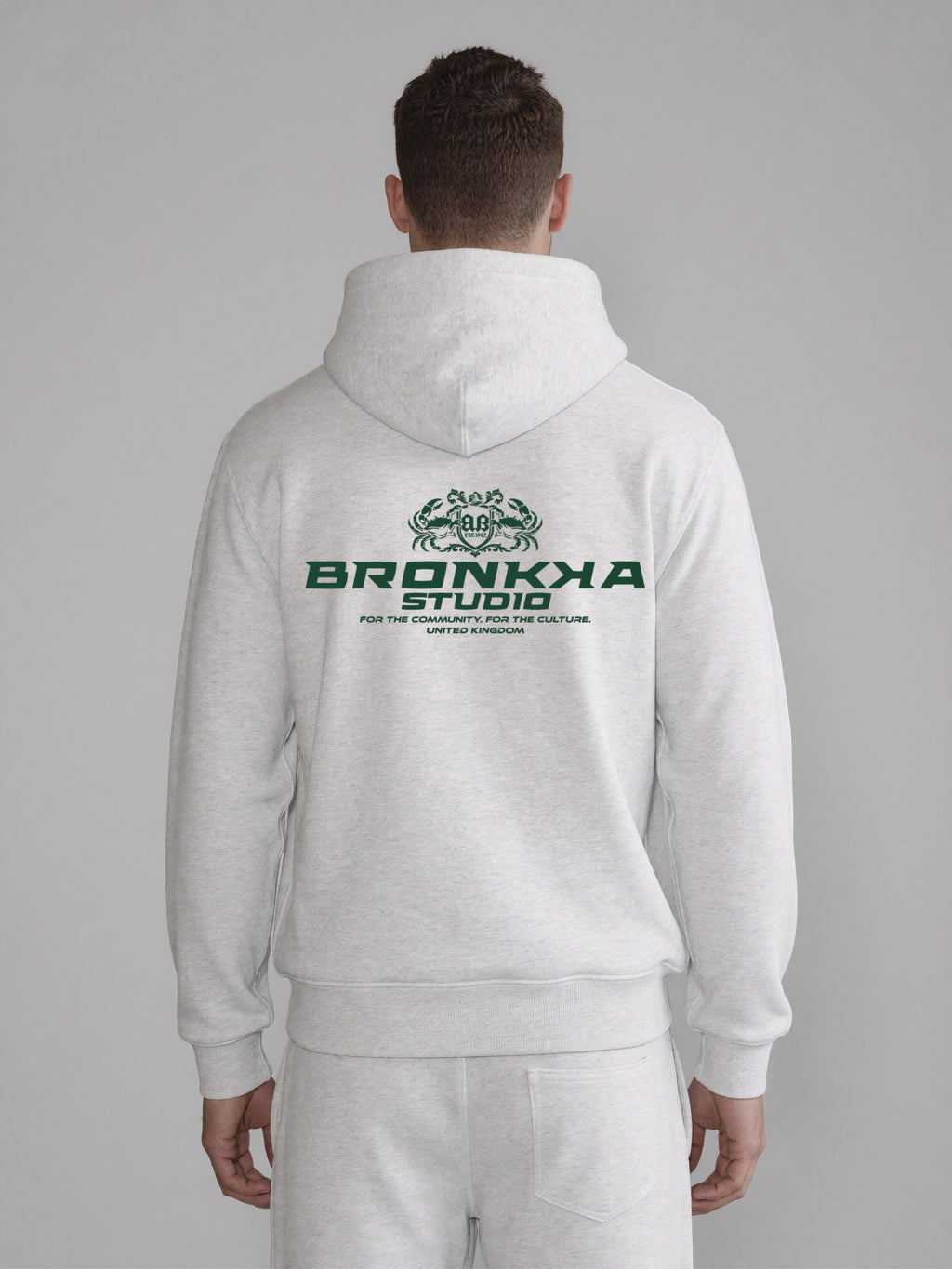 Bronkka Core Relax Hood — White Heather