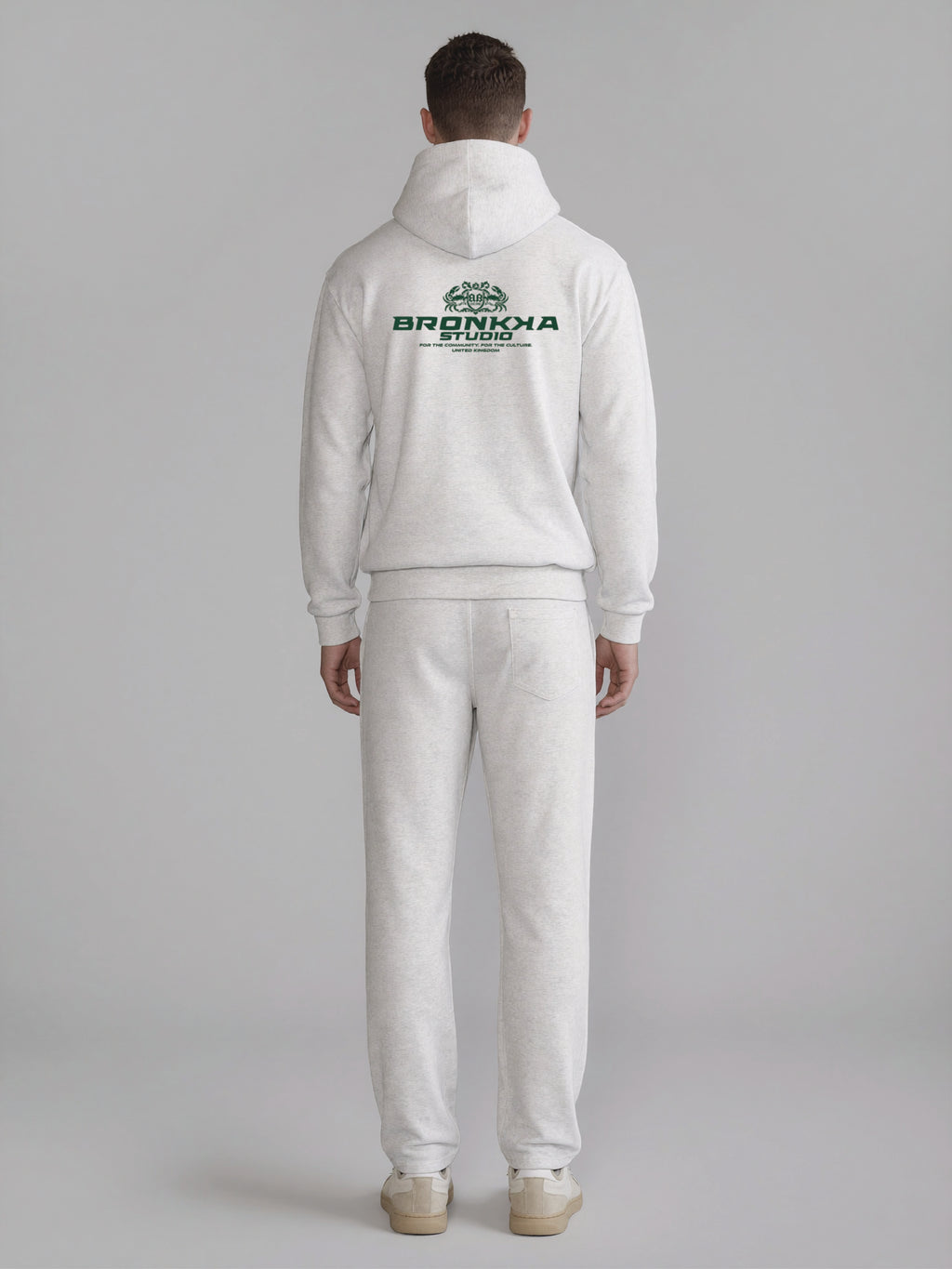Bronkka Core Relax Hood — White Heather
