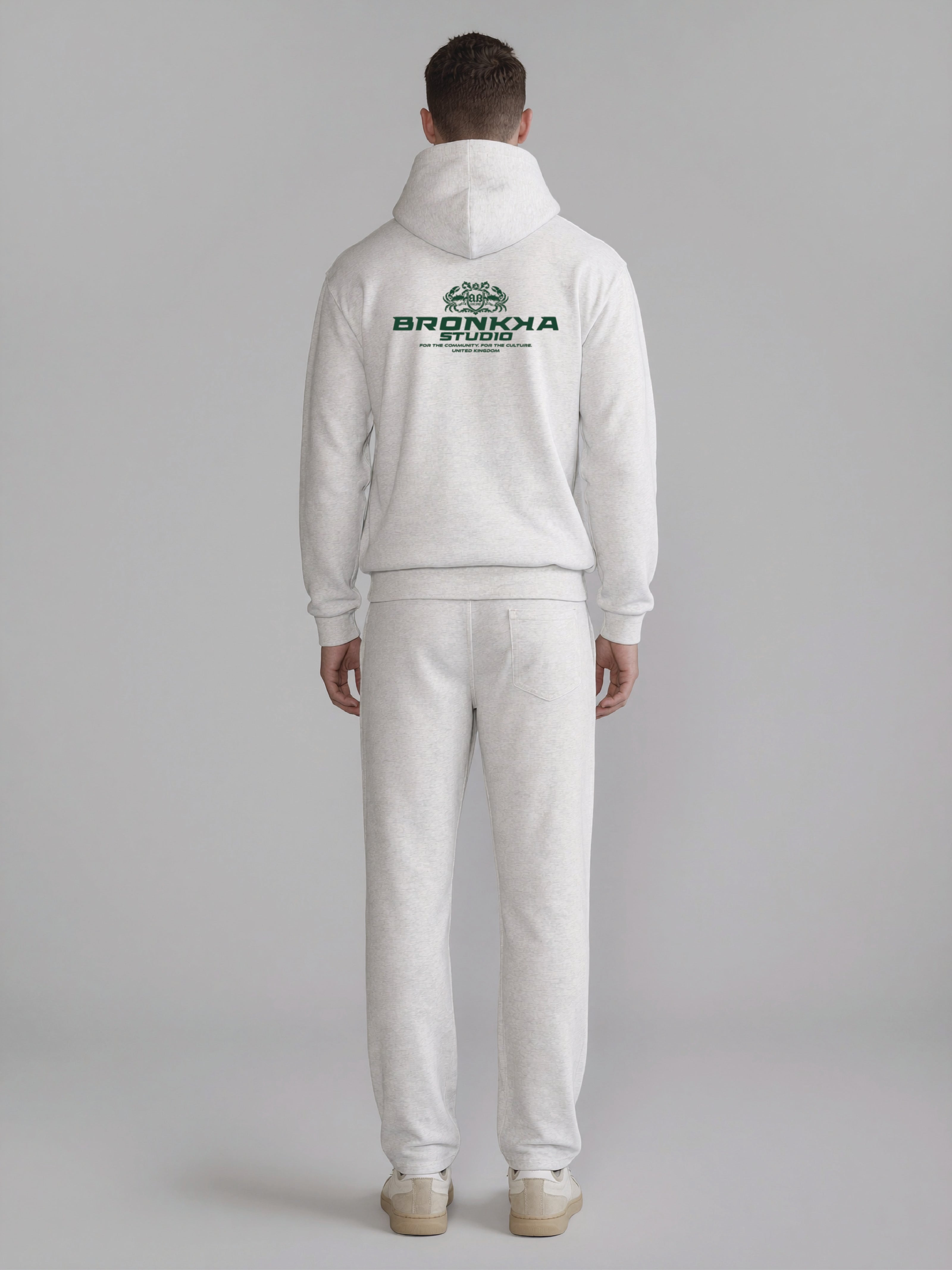 Bronkka Core Relax Hood — White Heather