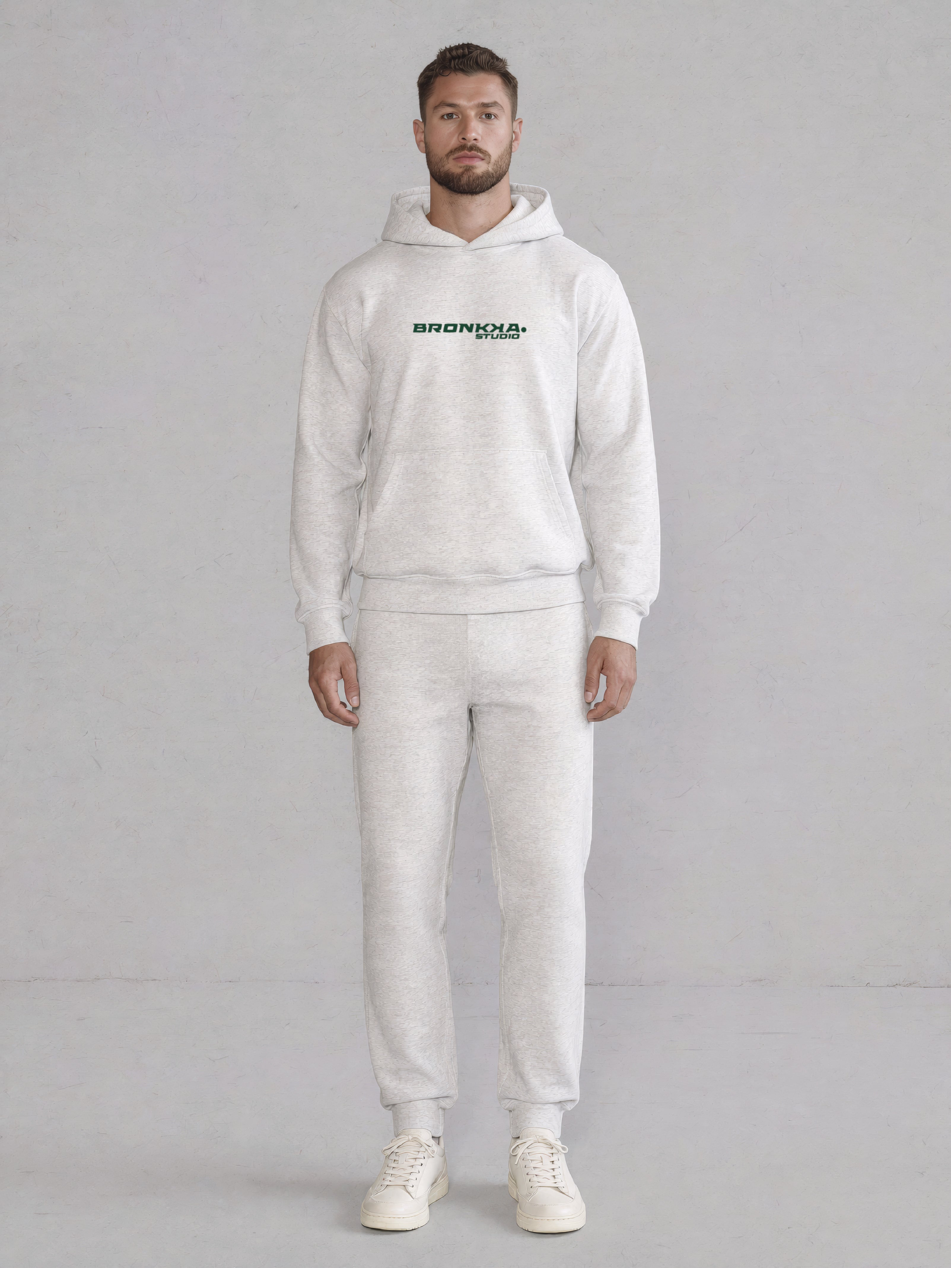 Bronkka Core Relax Hood — White Heather