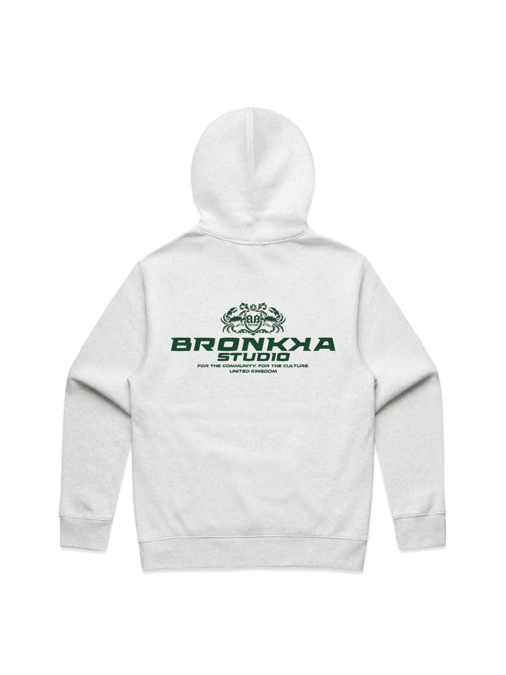 Bronkka Core Relax Hood — White Heather