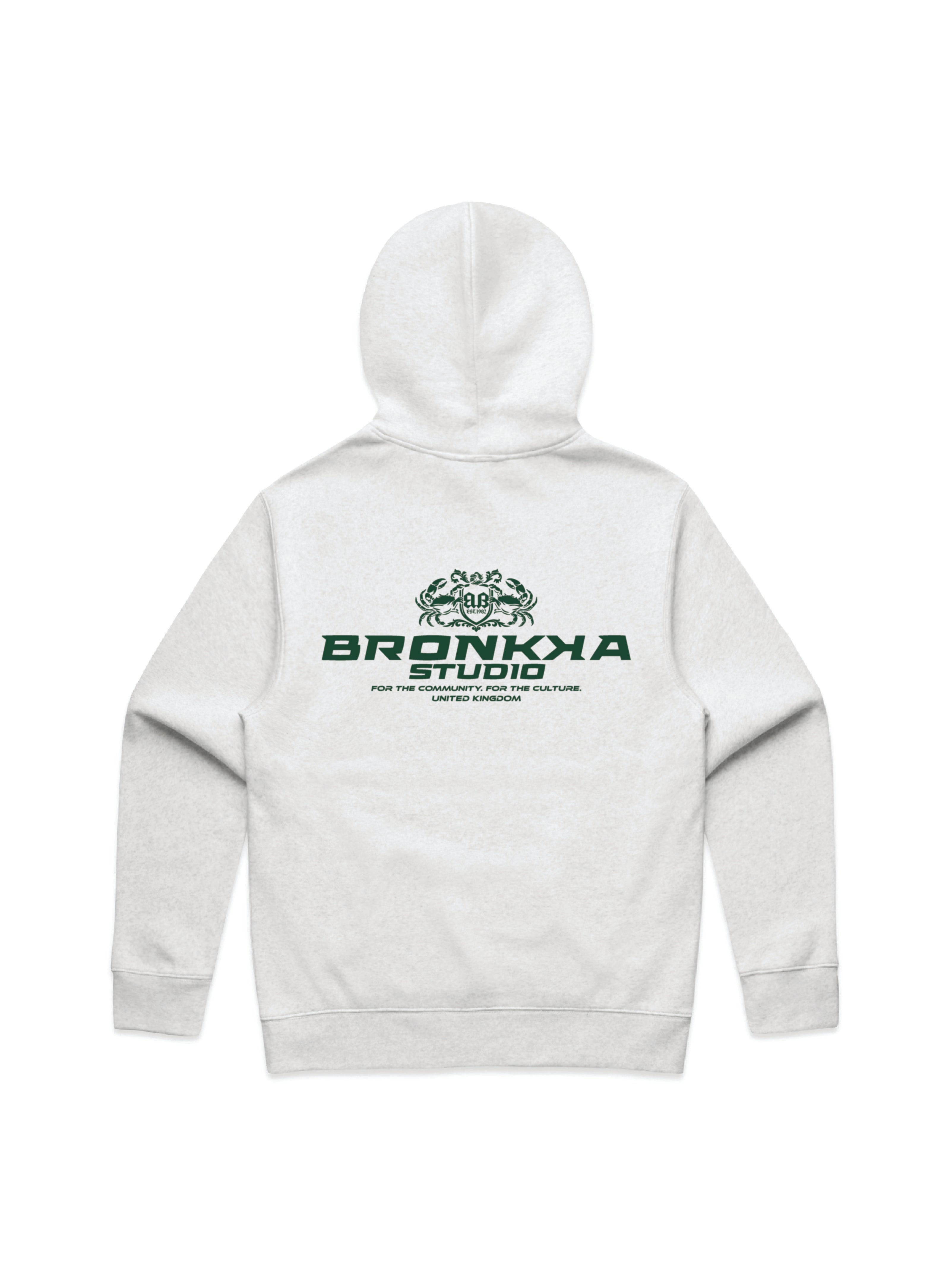 Bronkka Core Relax Hood — White Heather