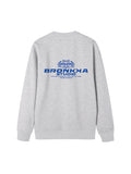 Bronkka Crab Insignia Sweatshirt - Grey/Coast