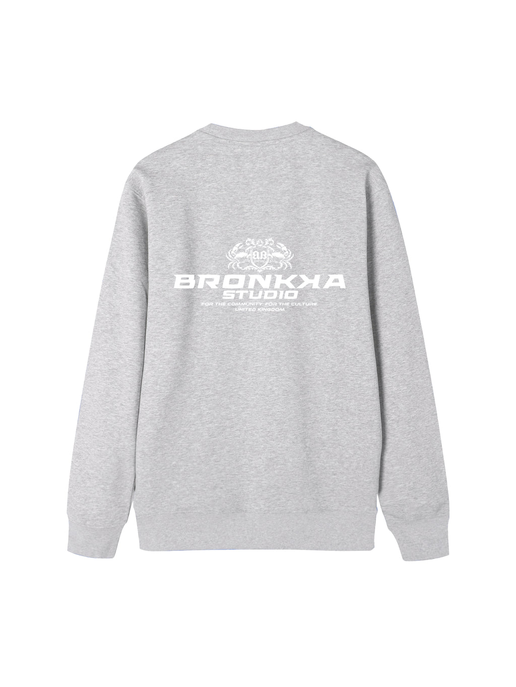Bronkka Crab Insignia Sweatshirt - Grey/Frost