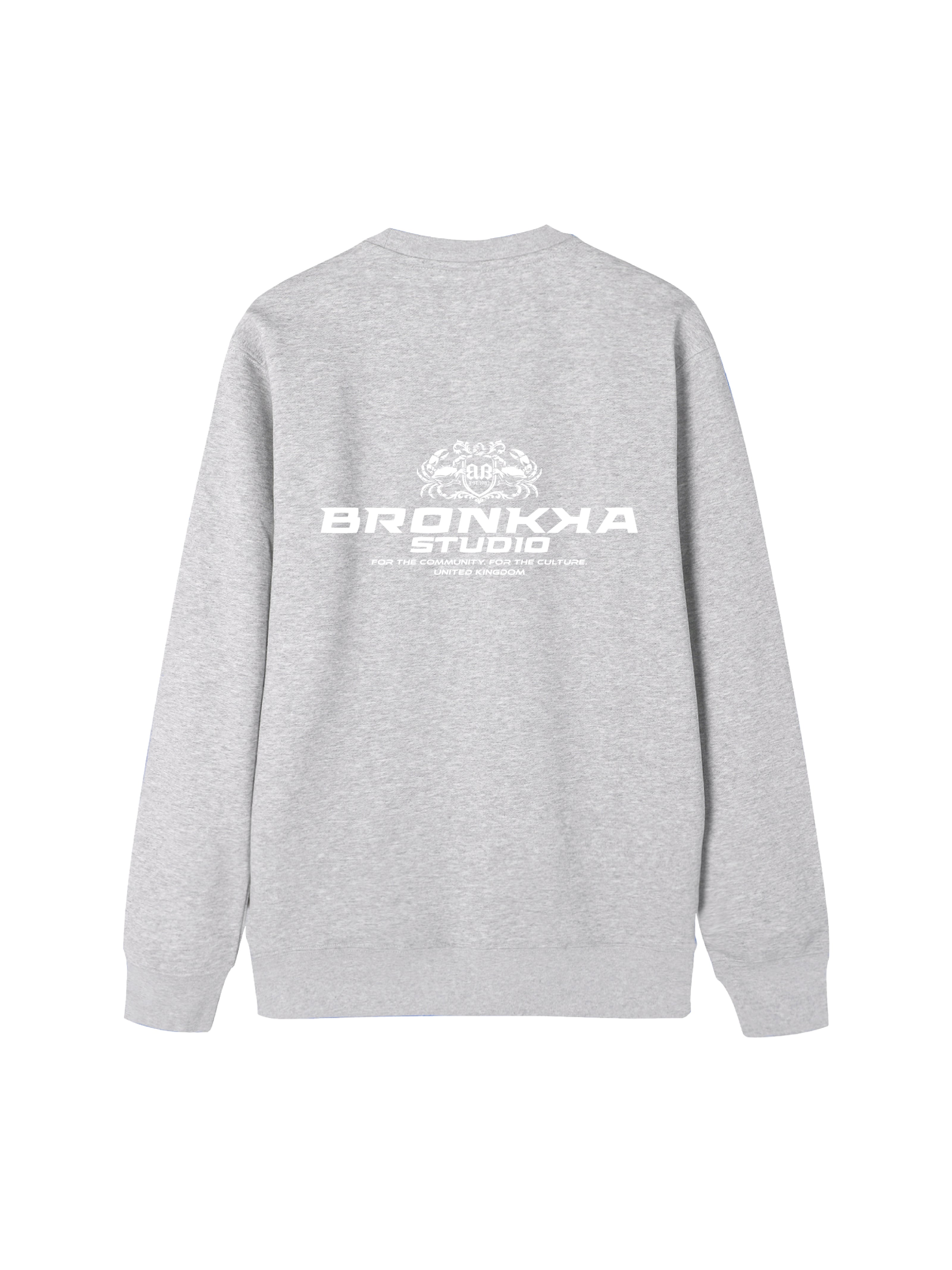 Bronkka Crab Insignia Sweatshirt - Grey/Frost