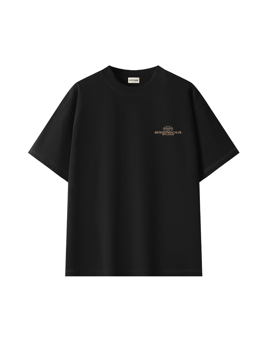 Bronkka Crab Insignia Tee — Dune