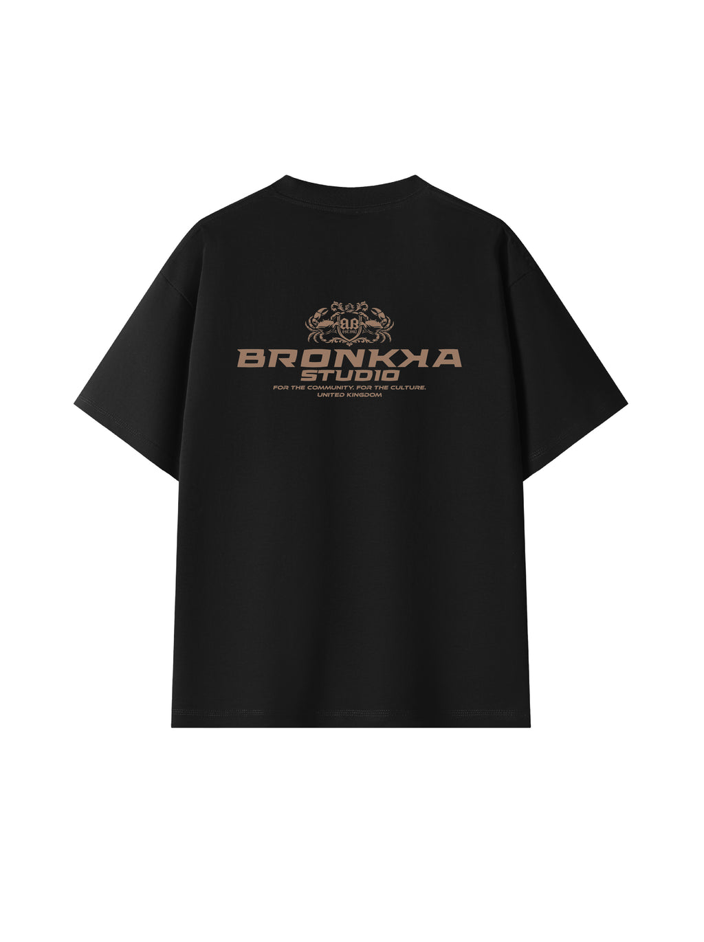 Bronkka Crab Insignia Tee — Dune