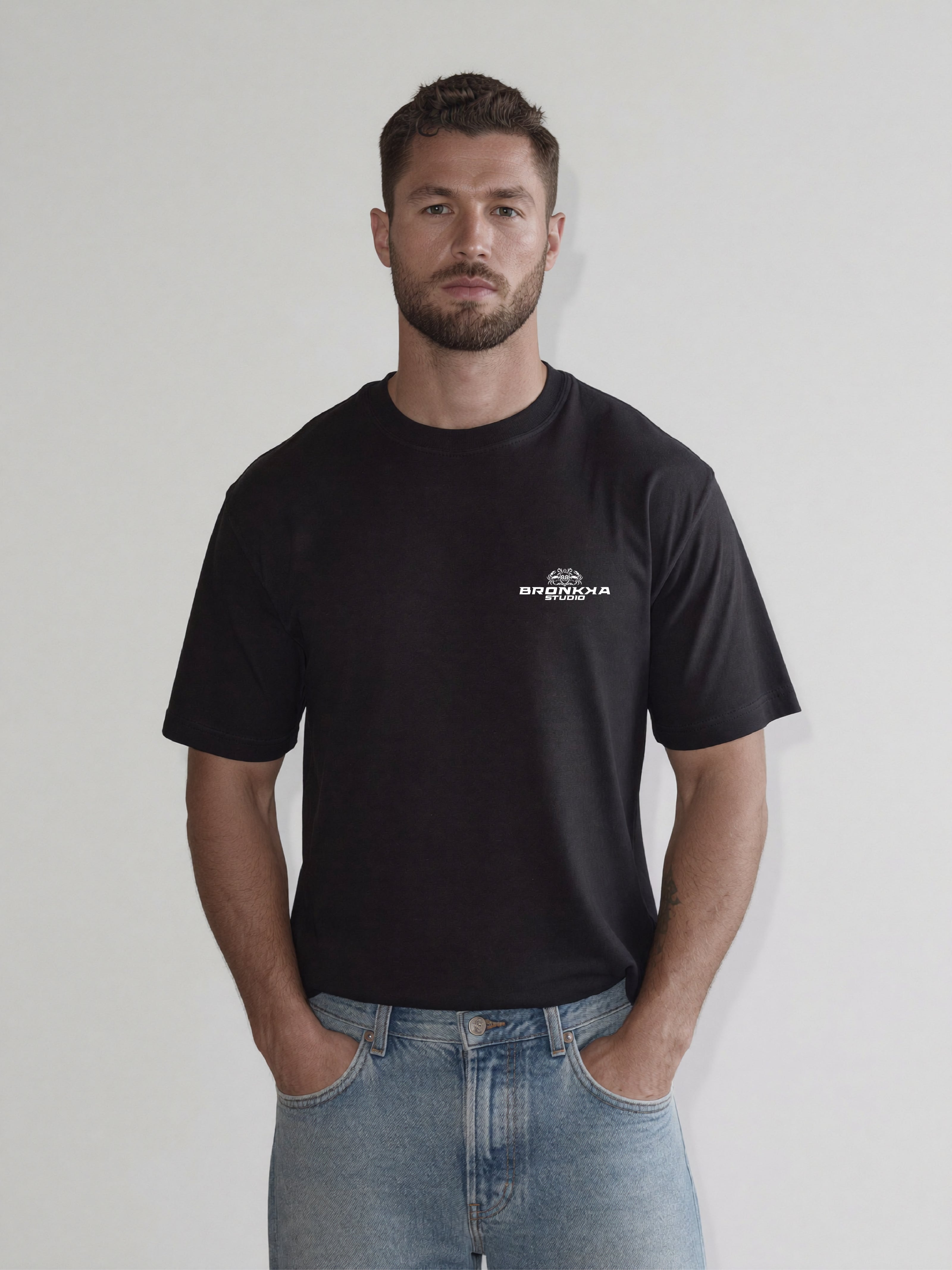 Bronkka Crab Insignia Tee — Ghost