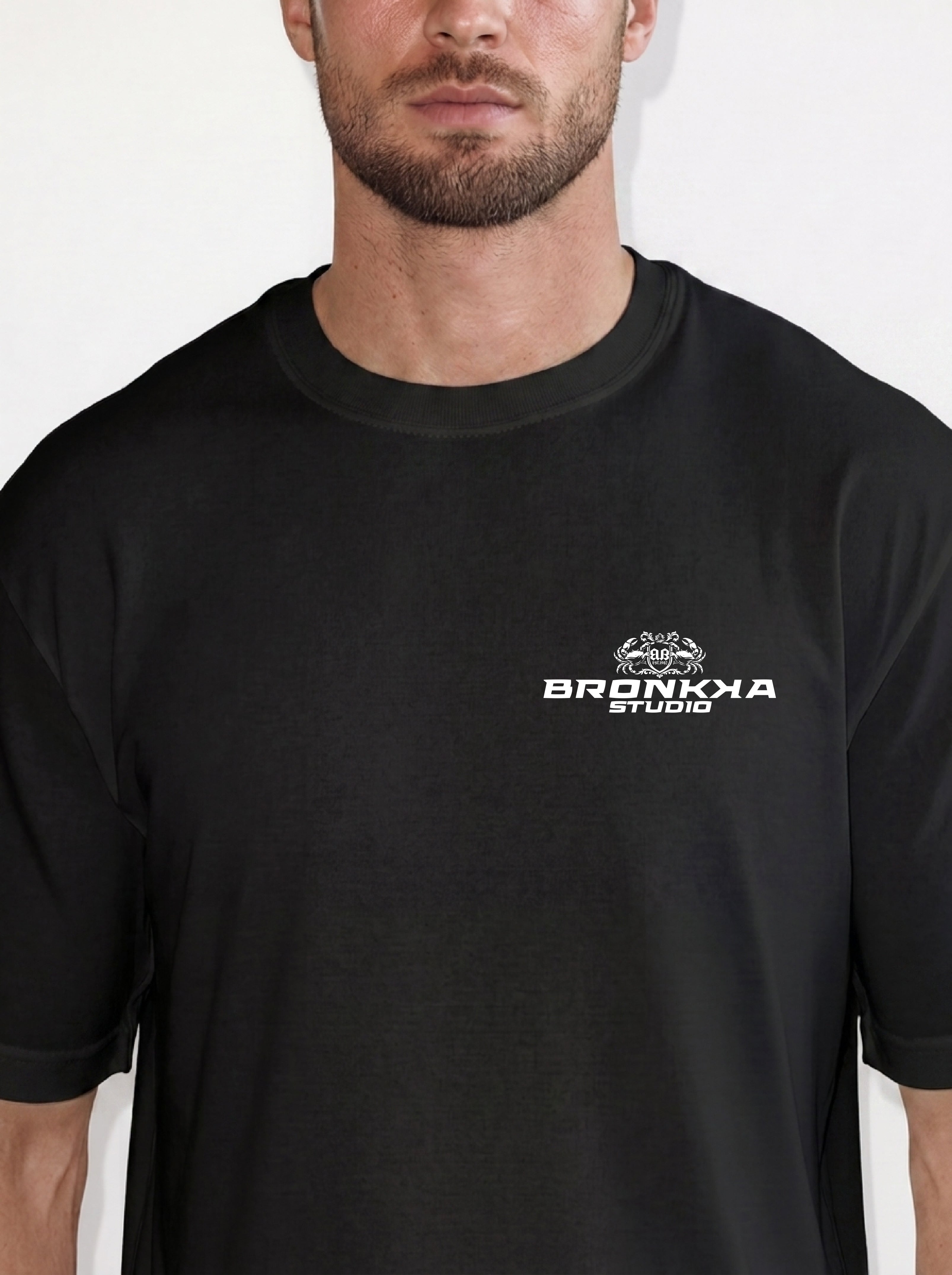Bronkka Crab Insignia Tee — Ghost