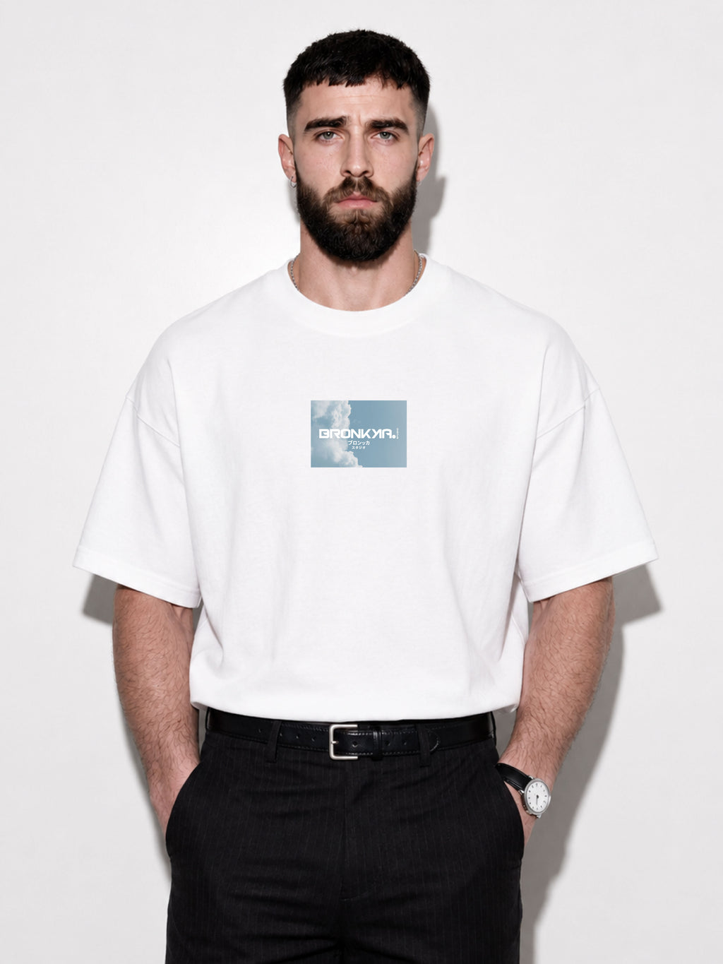 Bronkka Open Sky Tee - White