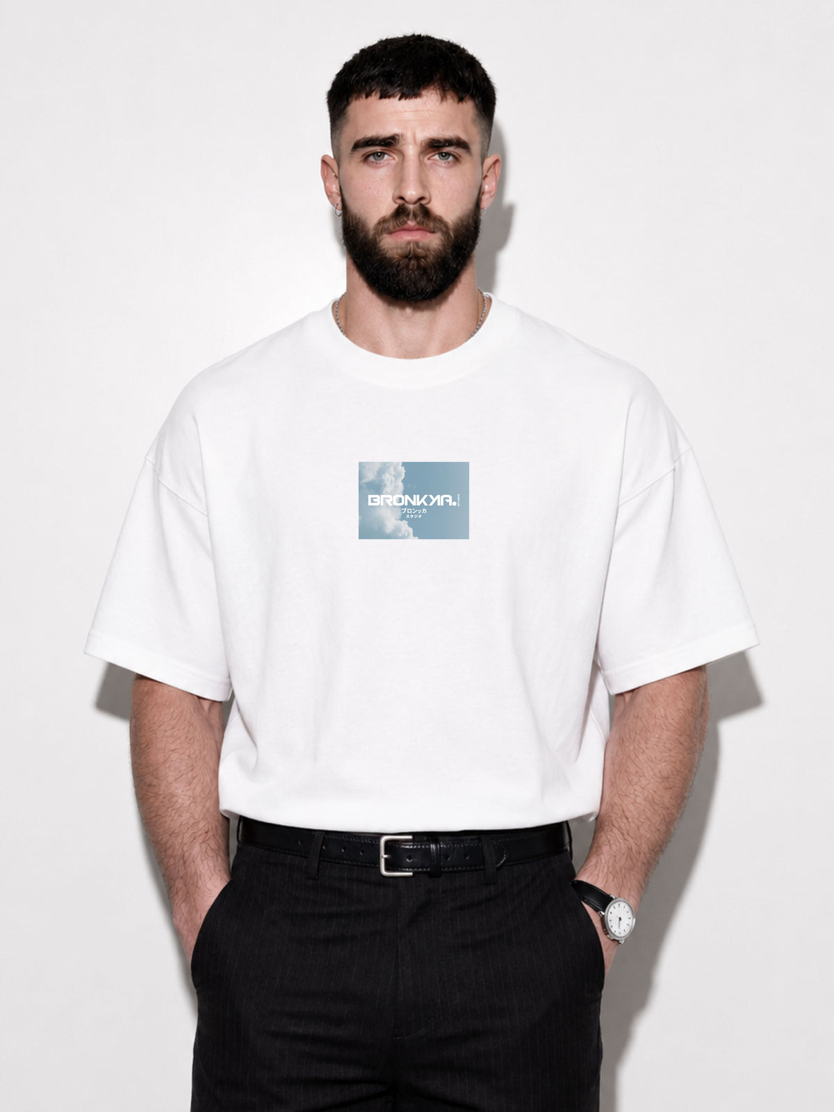 Bronkka Open Sky Tee - White