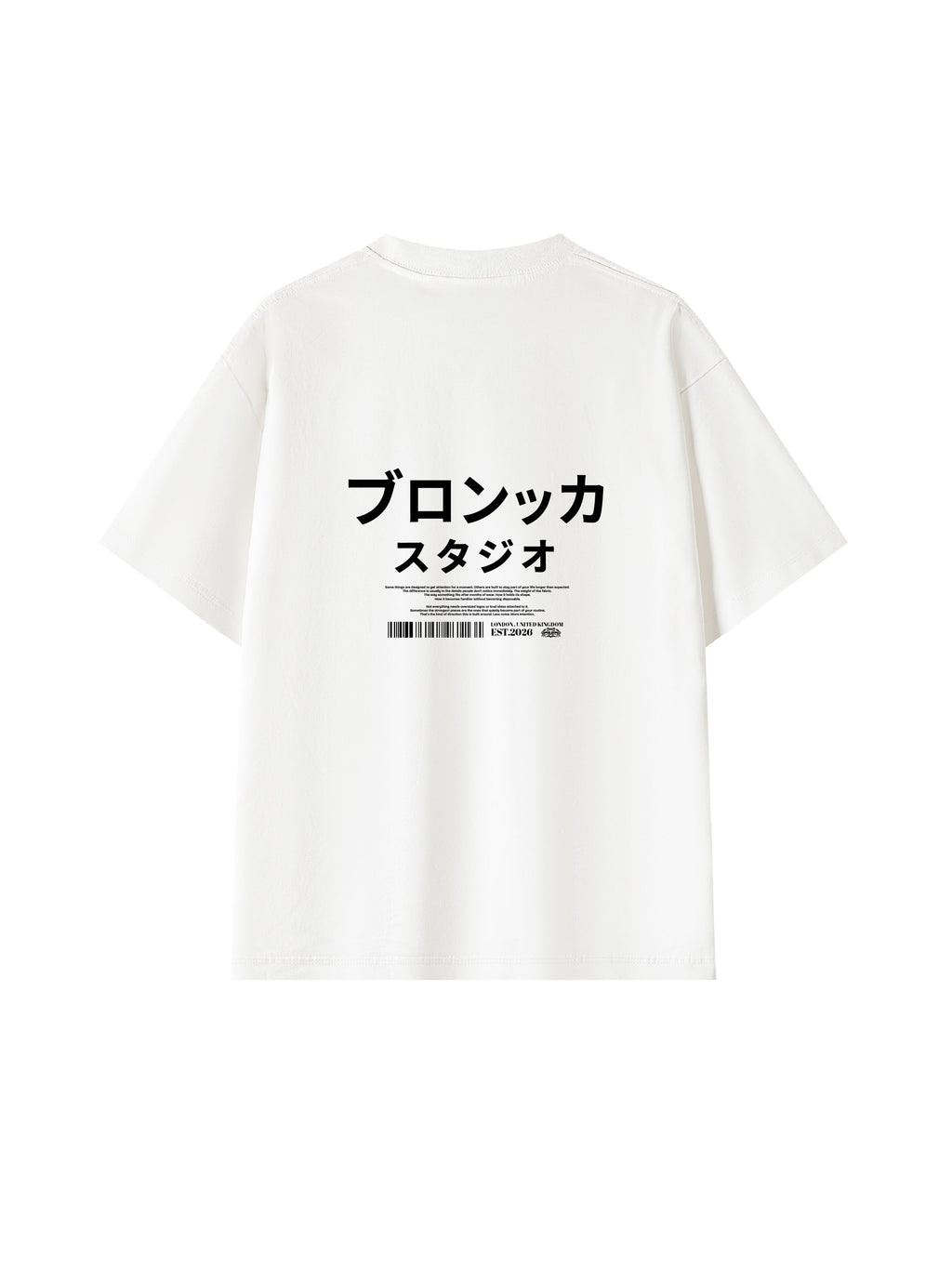Bronkka Blueprint Tee - White