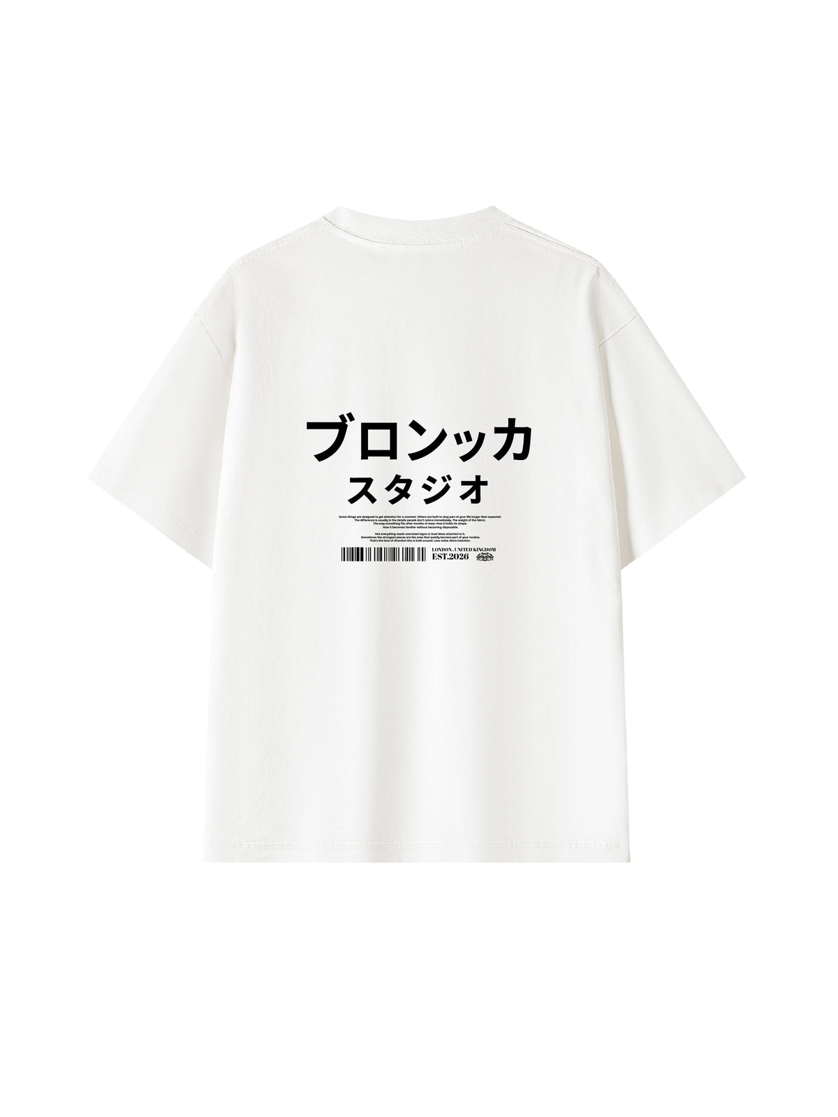 Bronkka Blueprint Tee - White