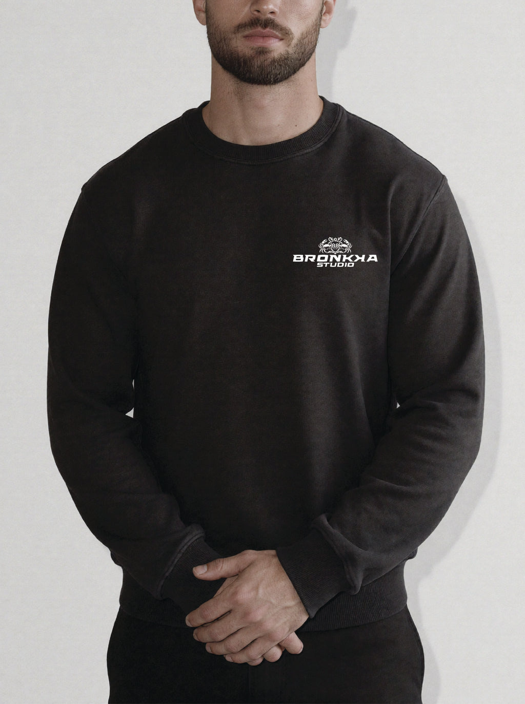Bronkka Studio Code Sweatshirt - Black/Frost