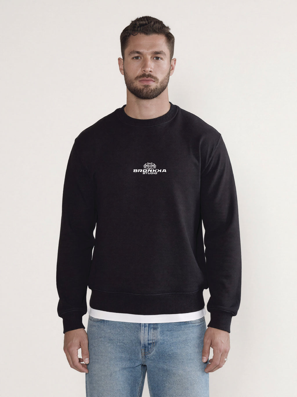 Bronkka Studio Code Sweatshirt - Black/Frost