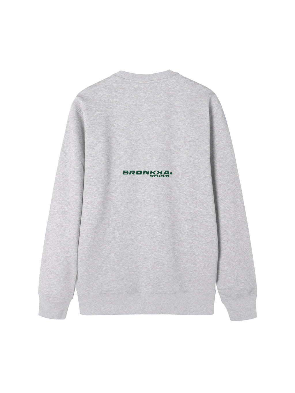 Bronkka Studio Code Sweatshirt - Grey/Pine