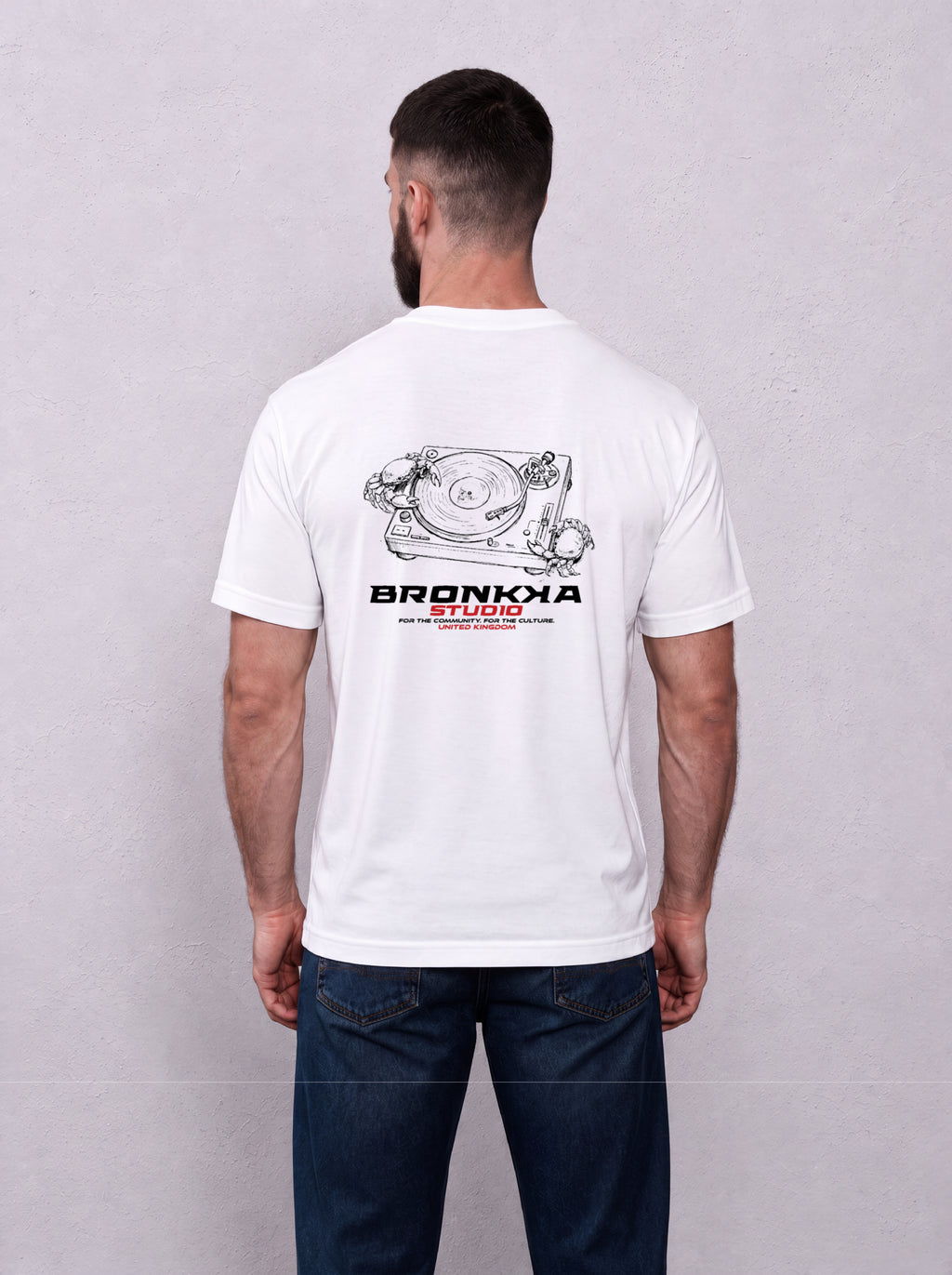 Bronkka Vinyl Spin Heavyweight Tee