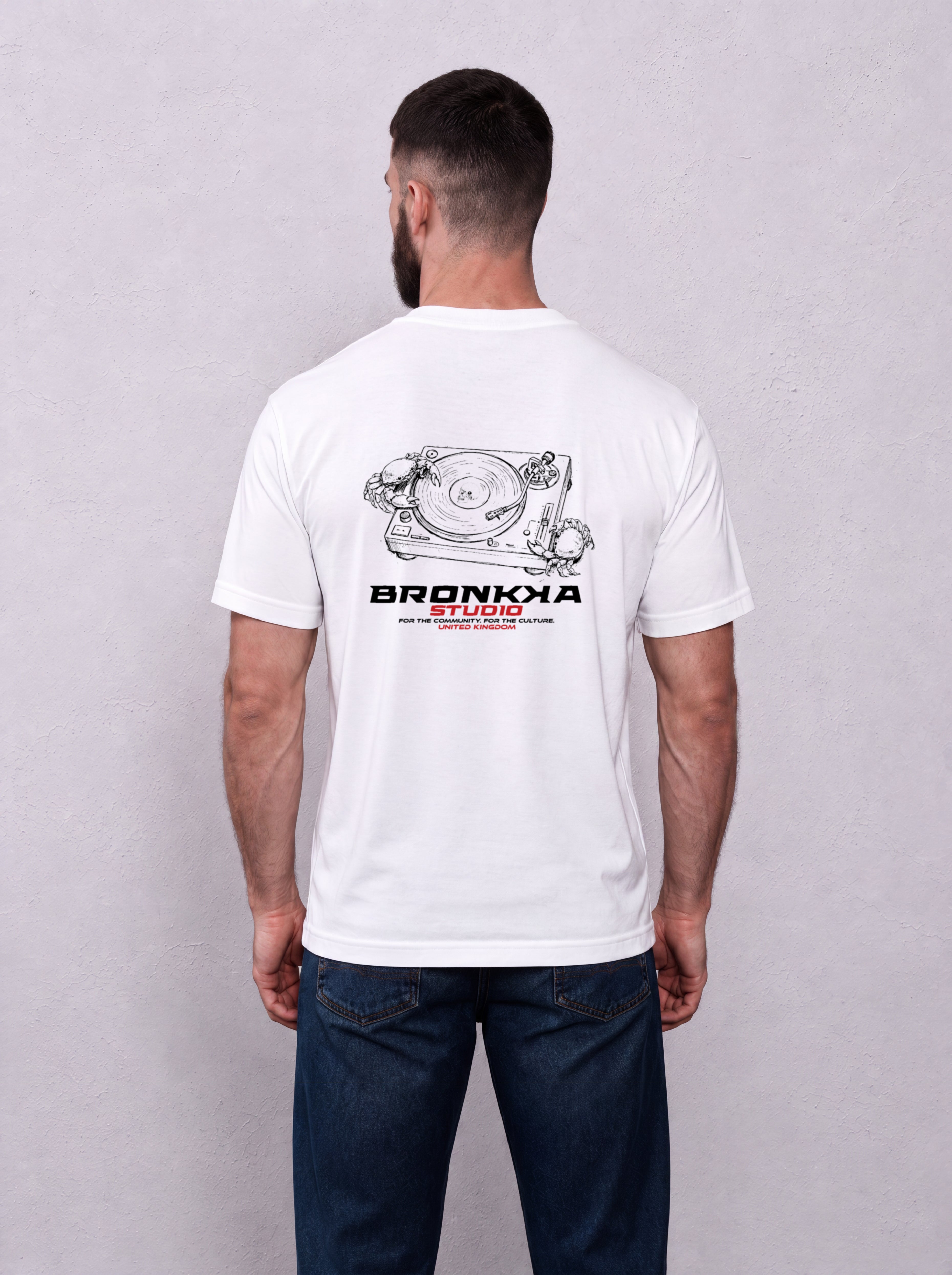 Bronkka Vinyl Spin Heavyweight Tee