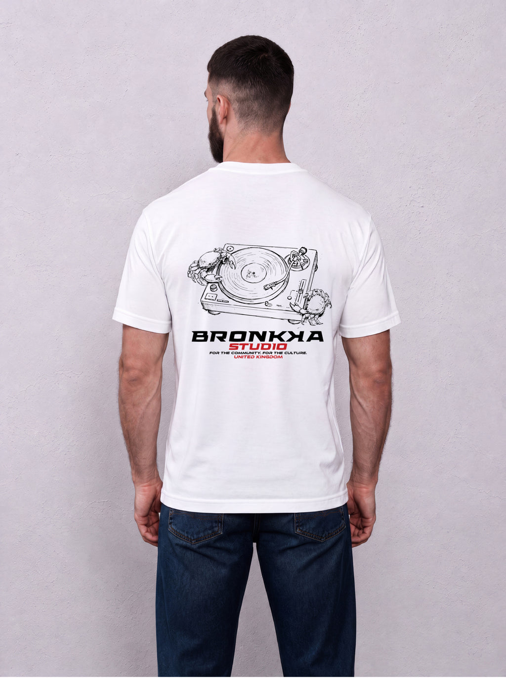 Bronkka Vinyl Spin Heavyweight Tee