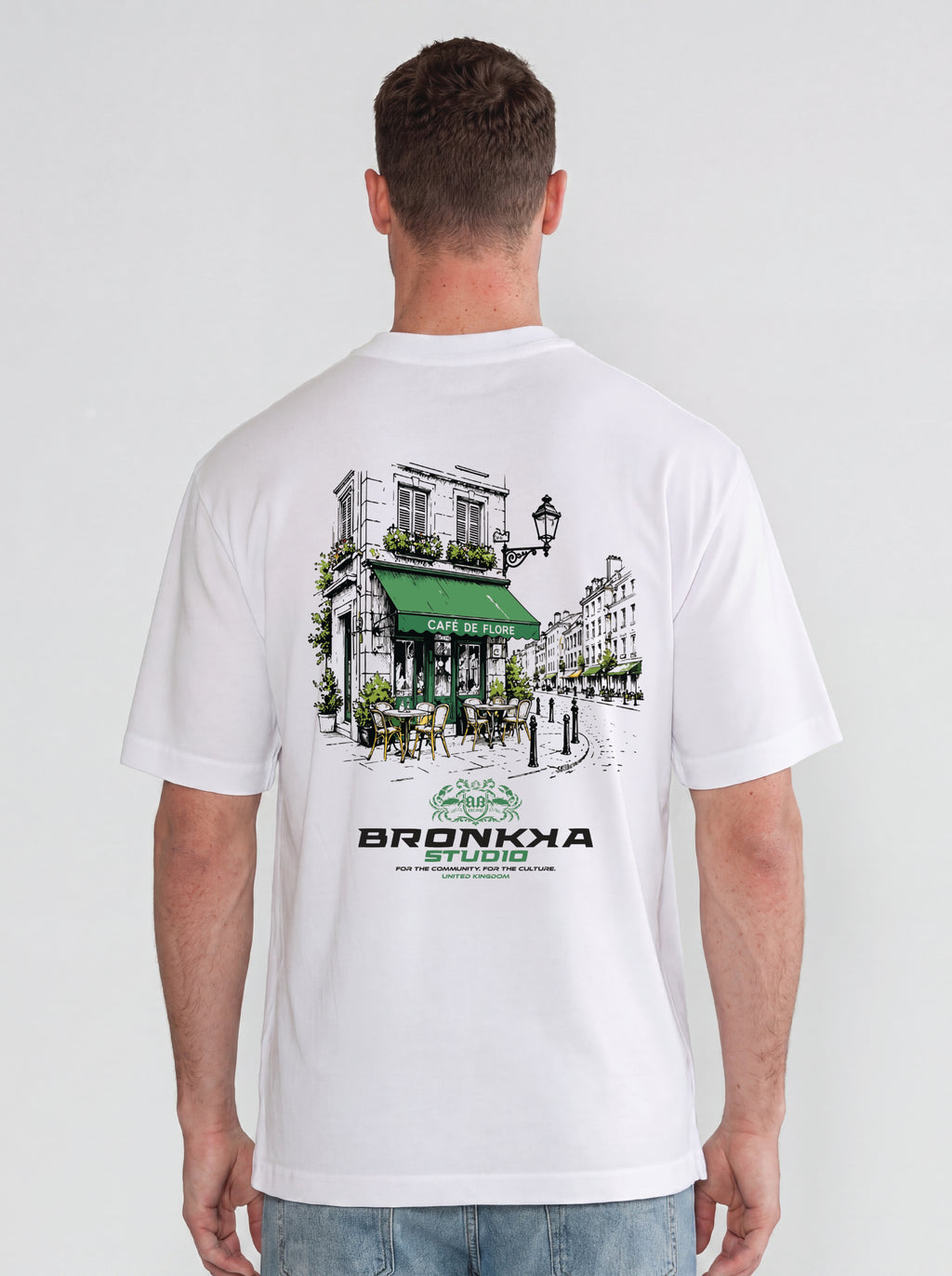 Bronkka  Café  de Flore Tee