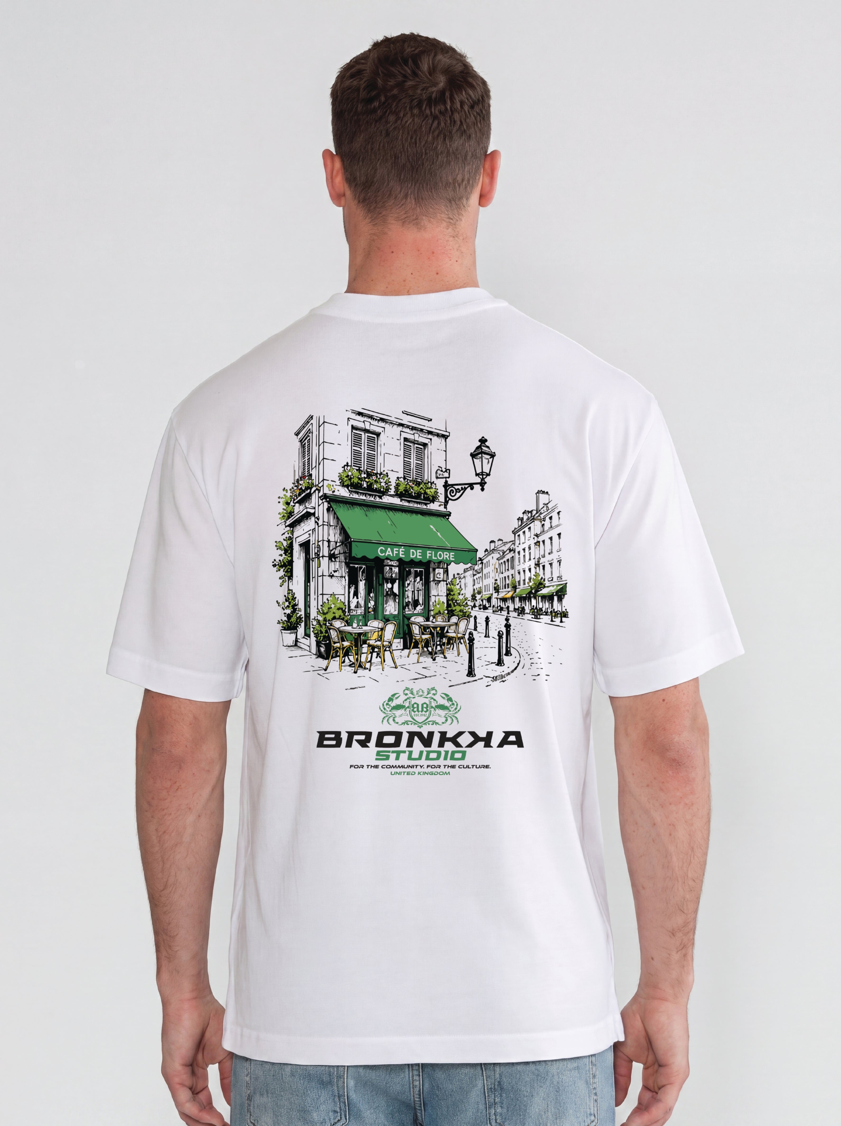 Bronkka  Café  de Flore Tee