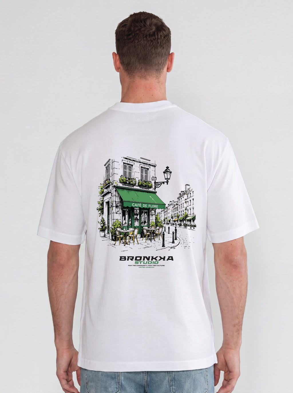 Bronkka  Café  De Flore Tee