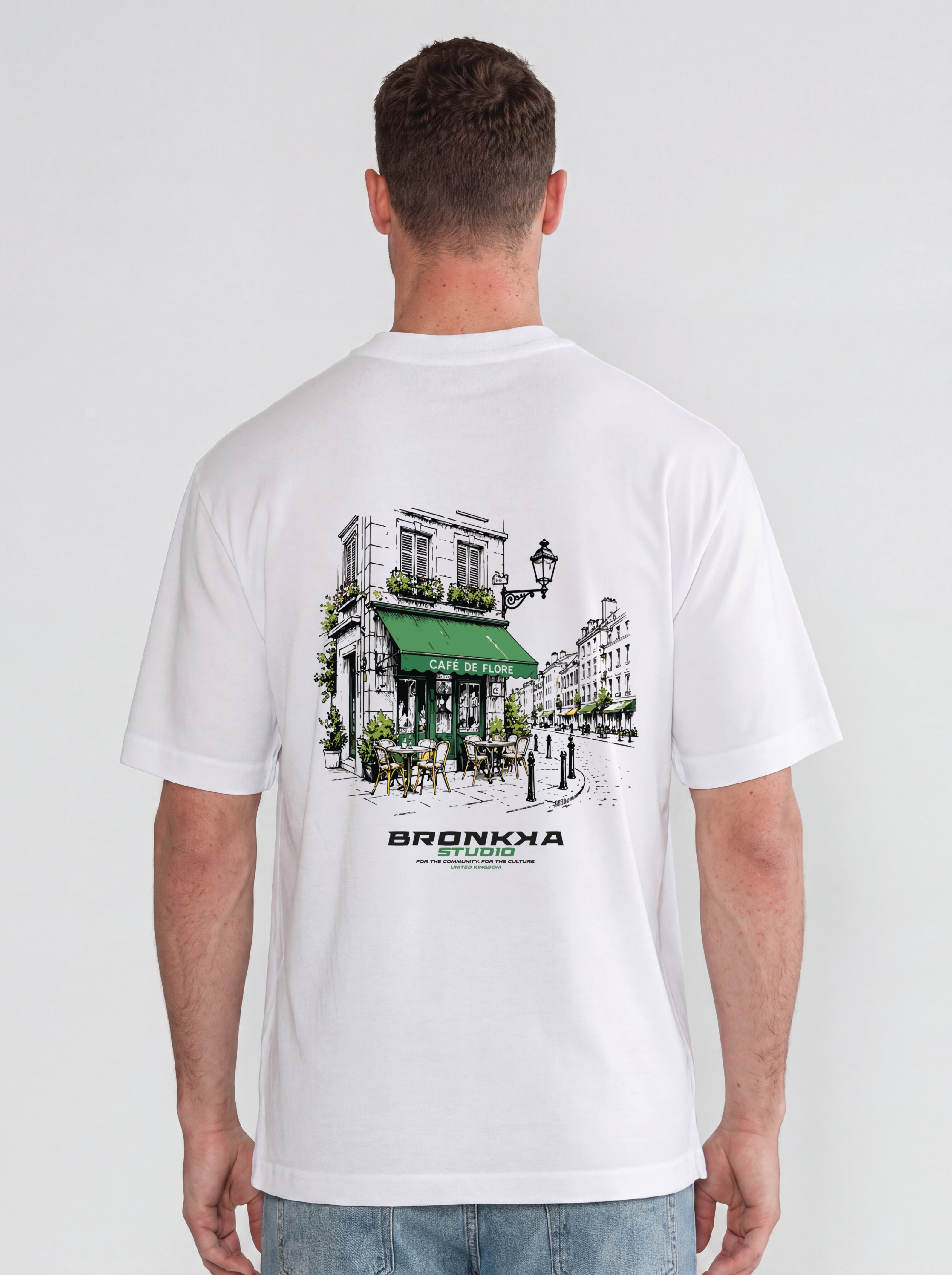 Bronkka  Café  De Flore Tee