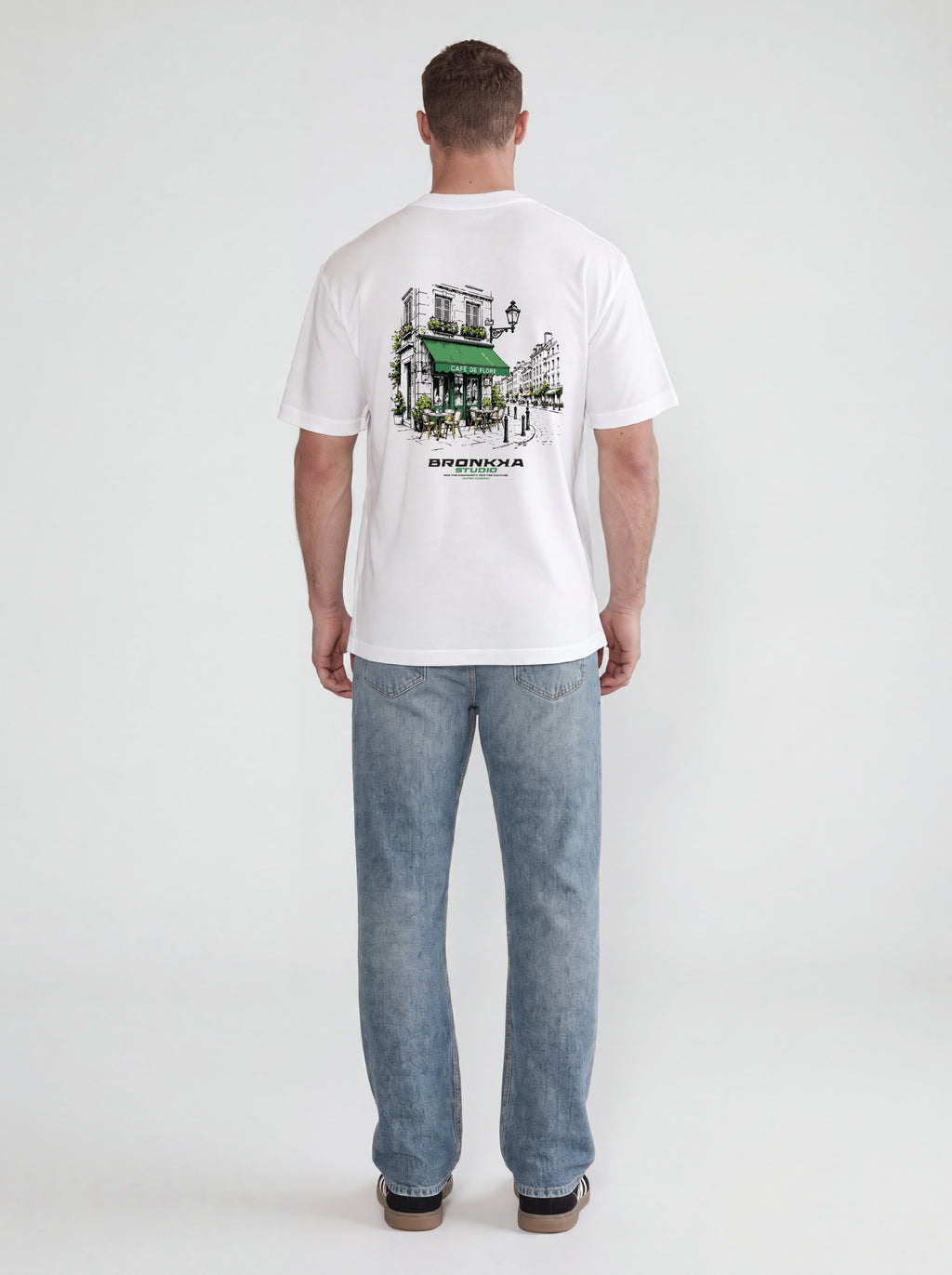 Bronkka  Café  De Flore Tee