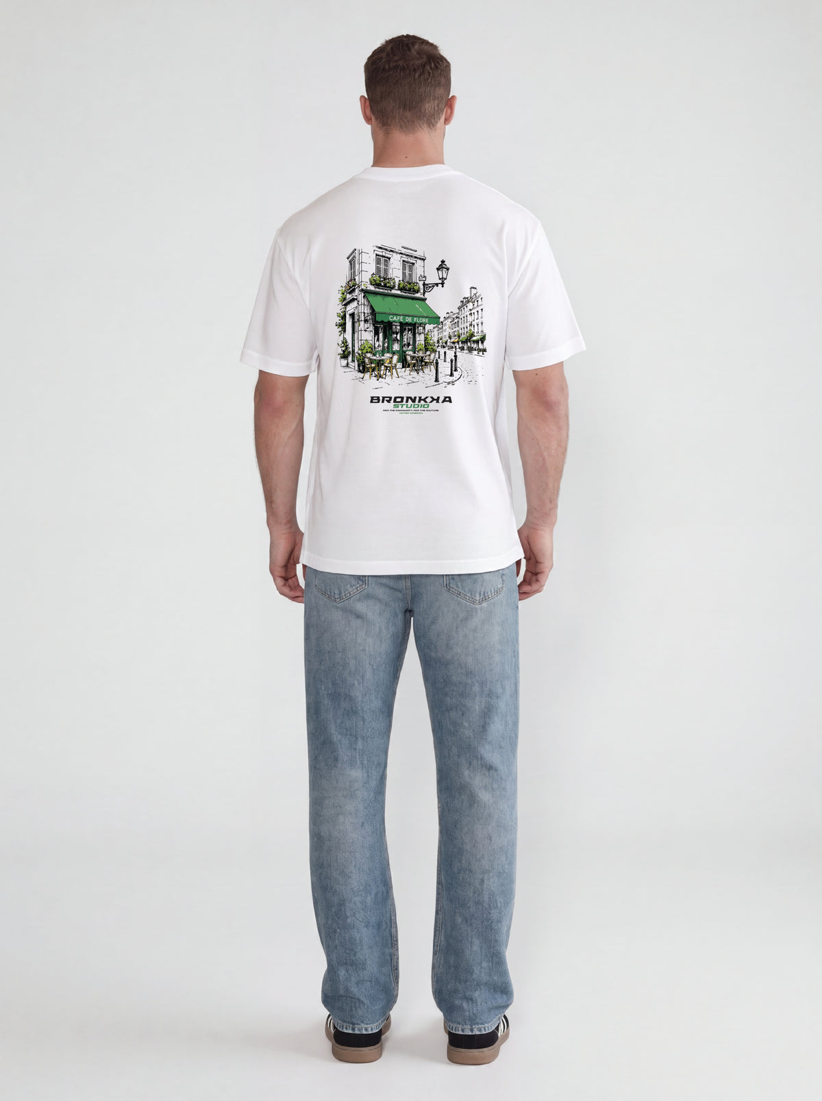 Bronkka  Café  De Flore Tee