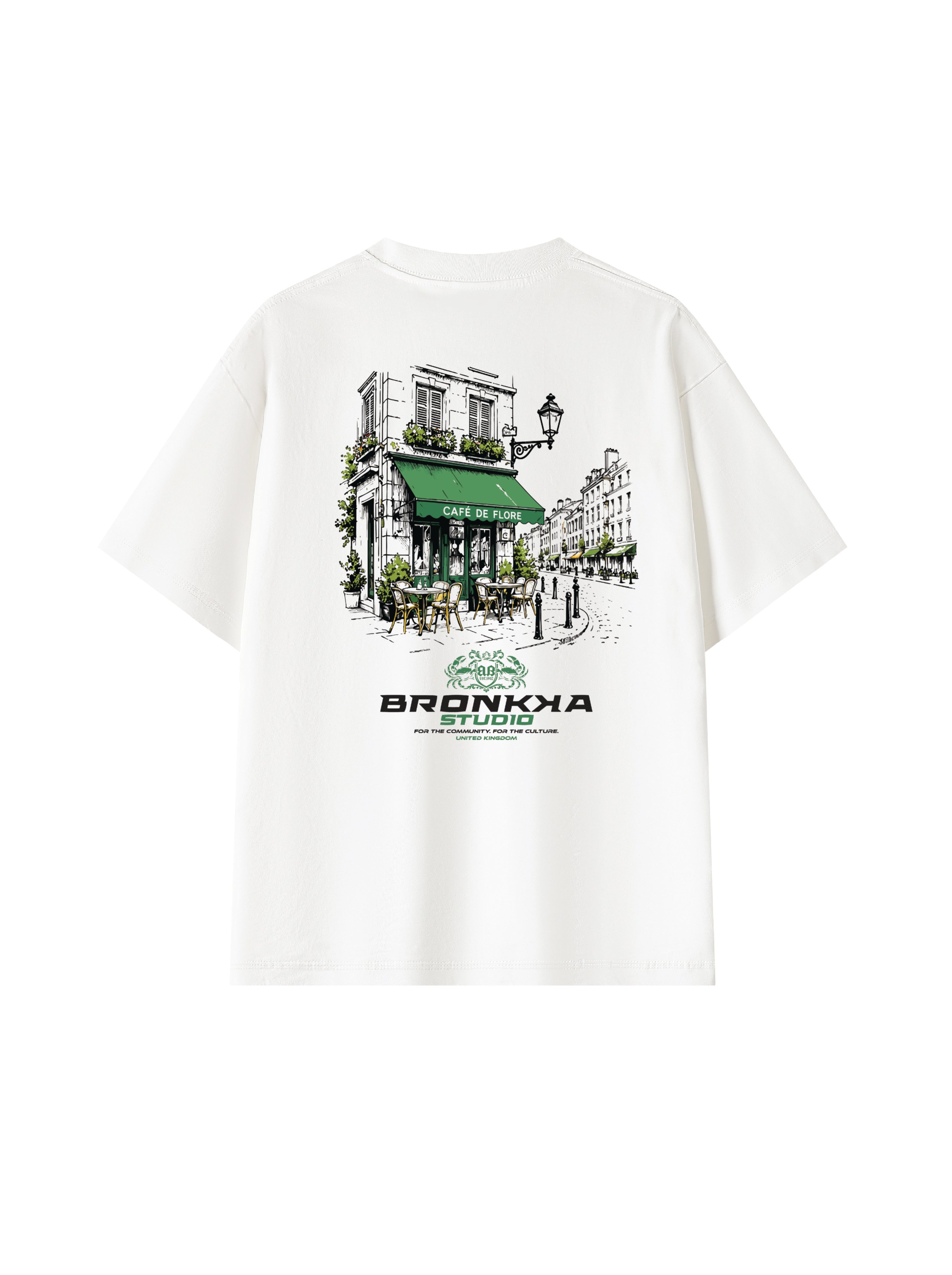 Bronkka  Café  de Flore Tee