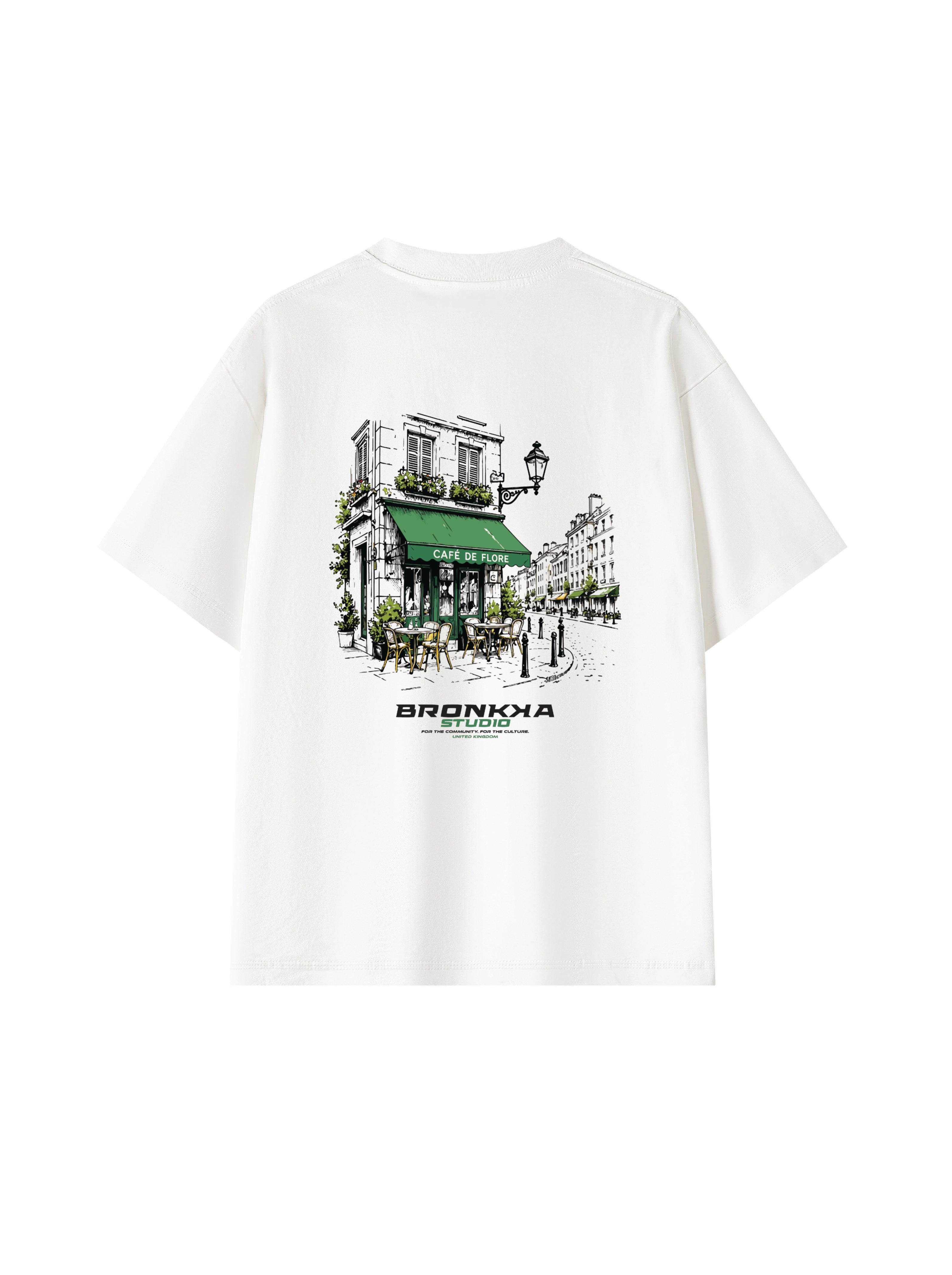 Bronkka  Café  De Flore Tee