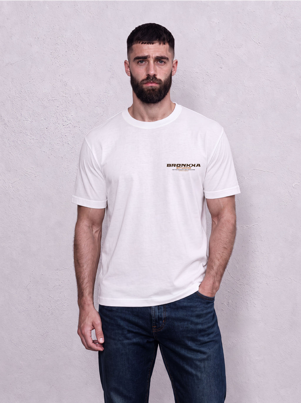 Bronkka Polo Match Graphic Tee
