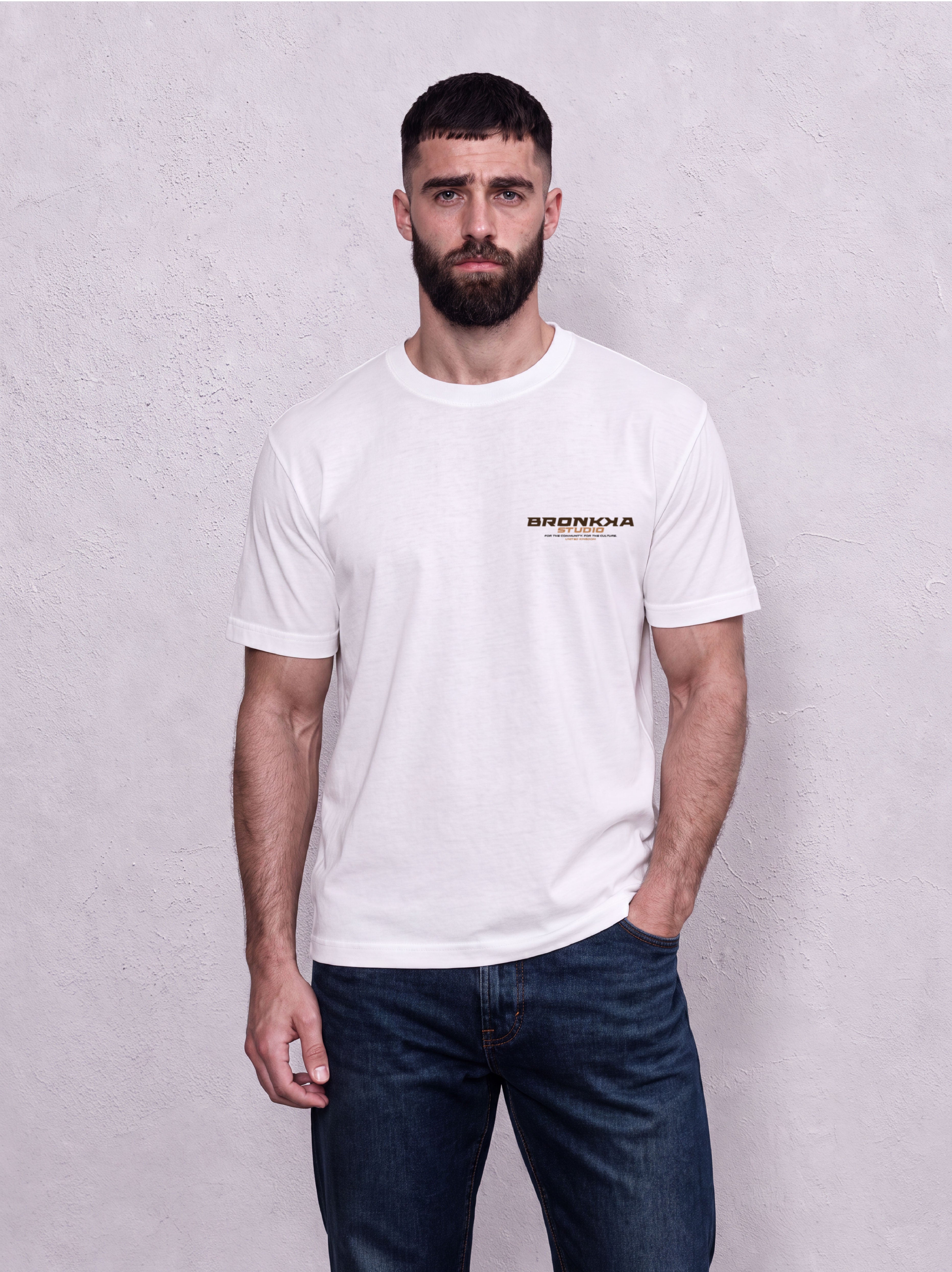 Bronkka Polo Match Graphic Tee