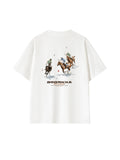 Bronkka Polo Match Graphic Tee