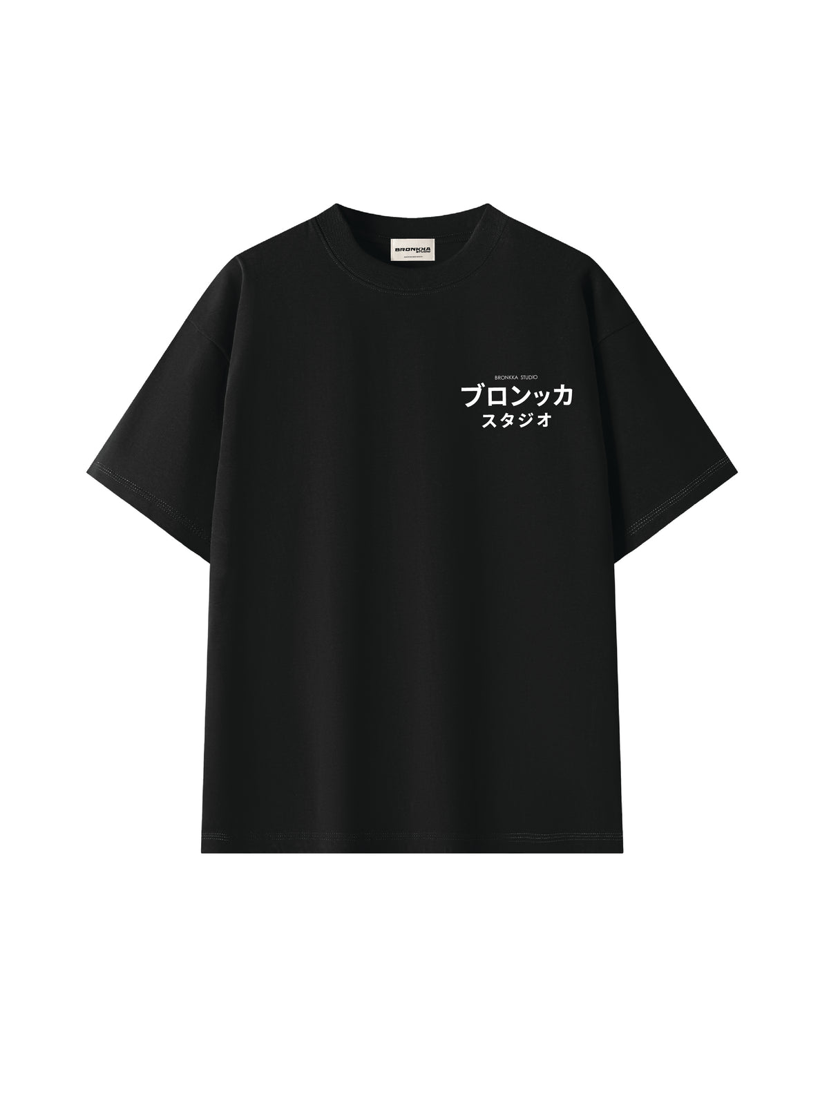 Bronkka Blueprint Tee - Black