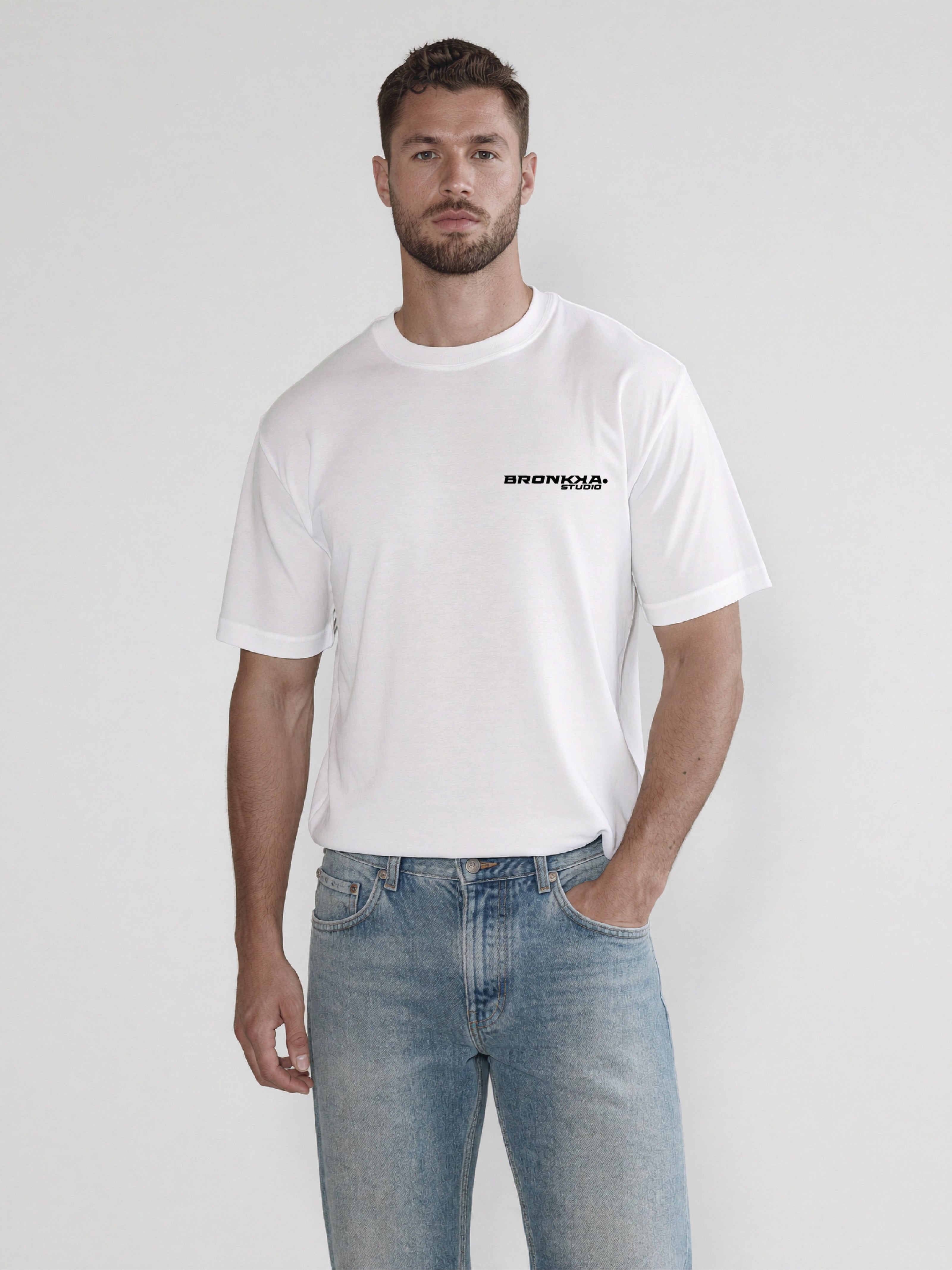 Bronkka Studio Code T-Shirt - White