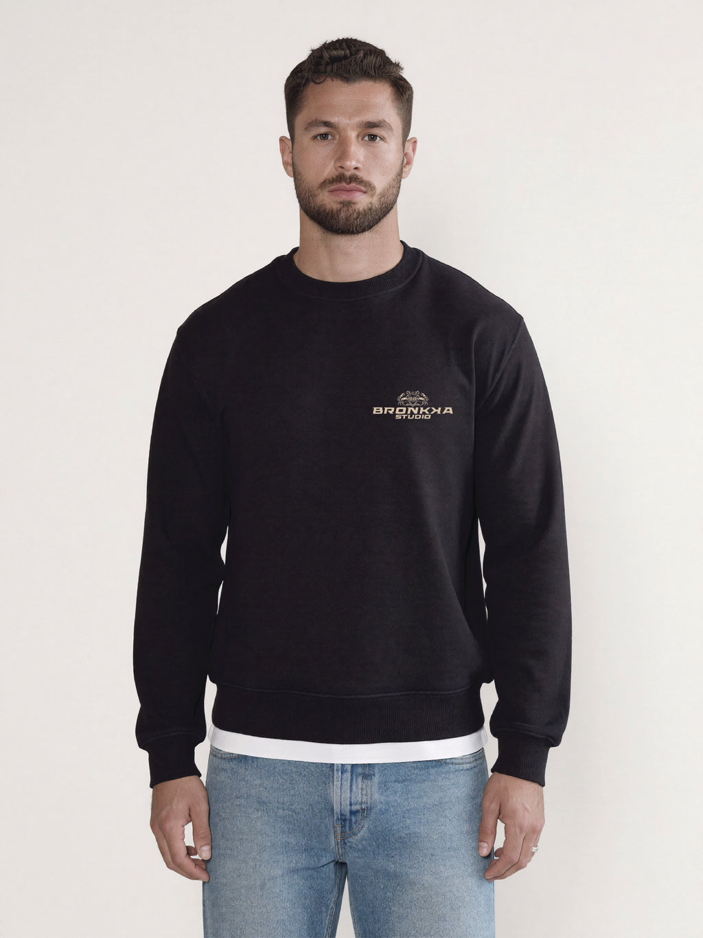 Bronkka Crab Insignia Sweatshirt - Black/Earth