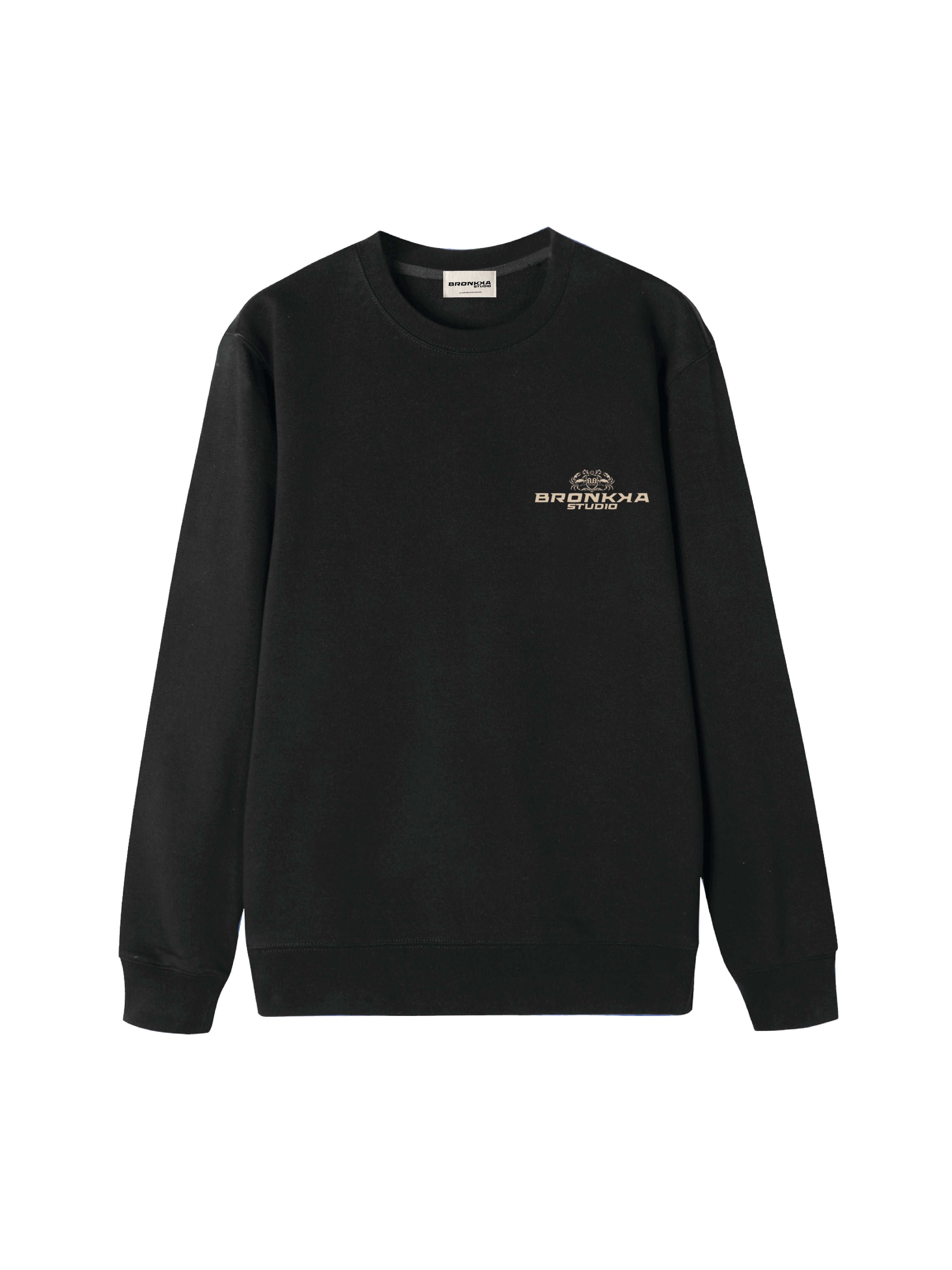 Bronkka Crab Insignia Sweatshirt - Black/Earth