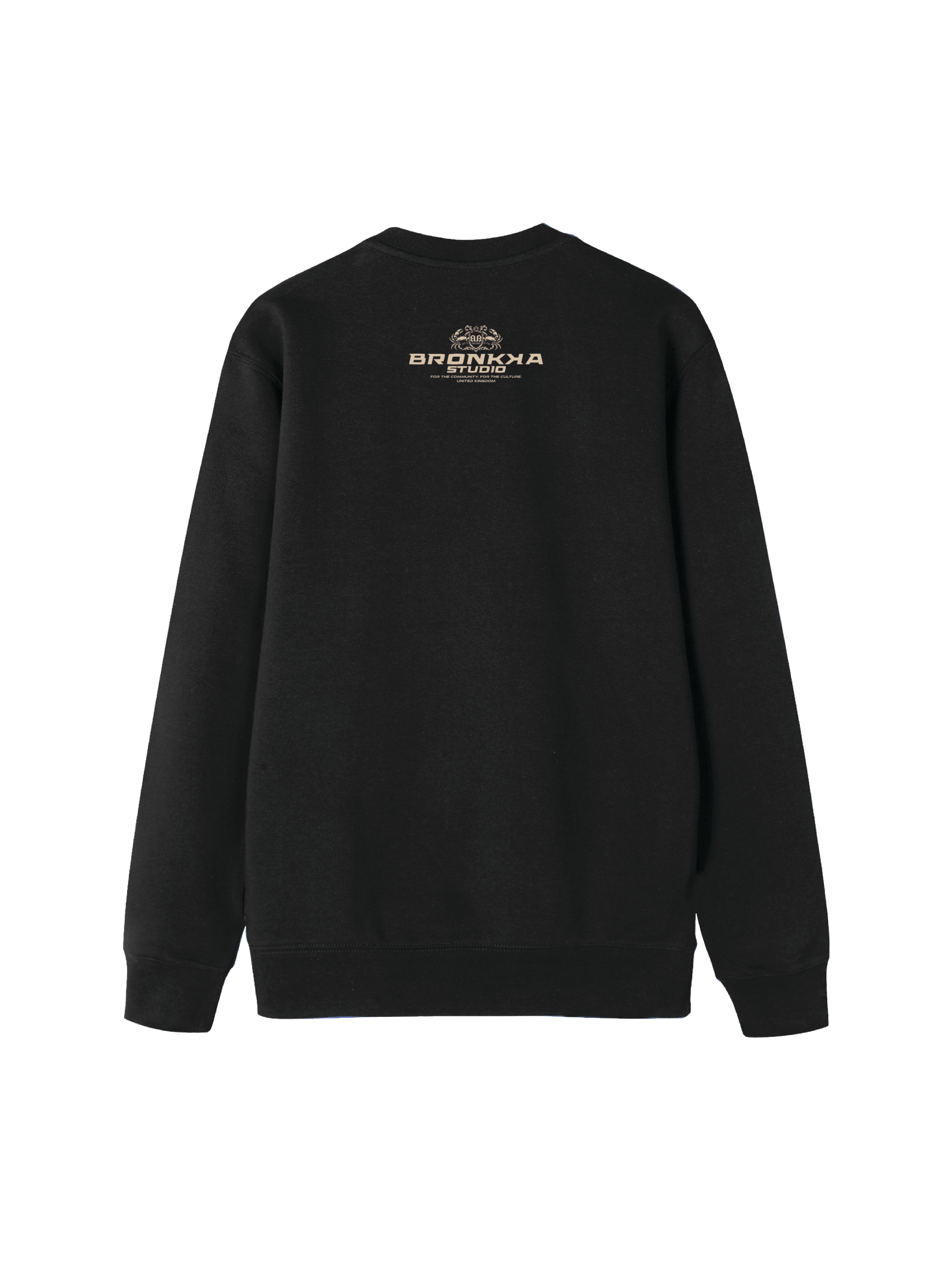 Bronkka Crab Insignia Sweatshirt - Black/Earth