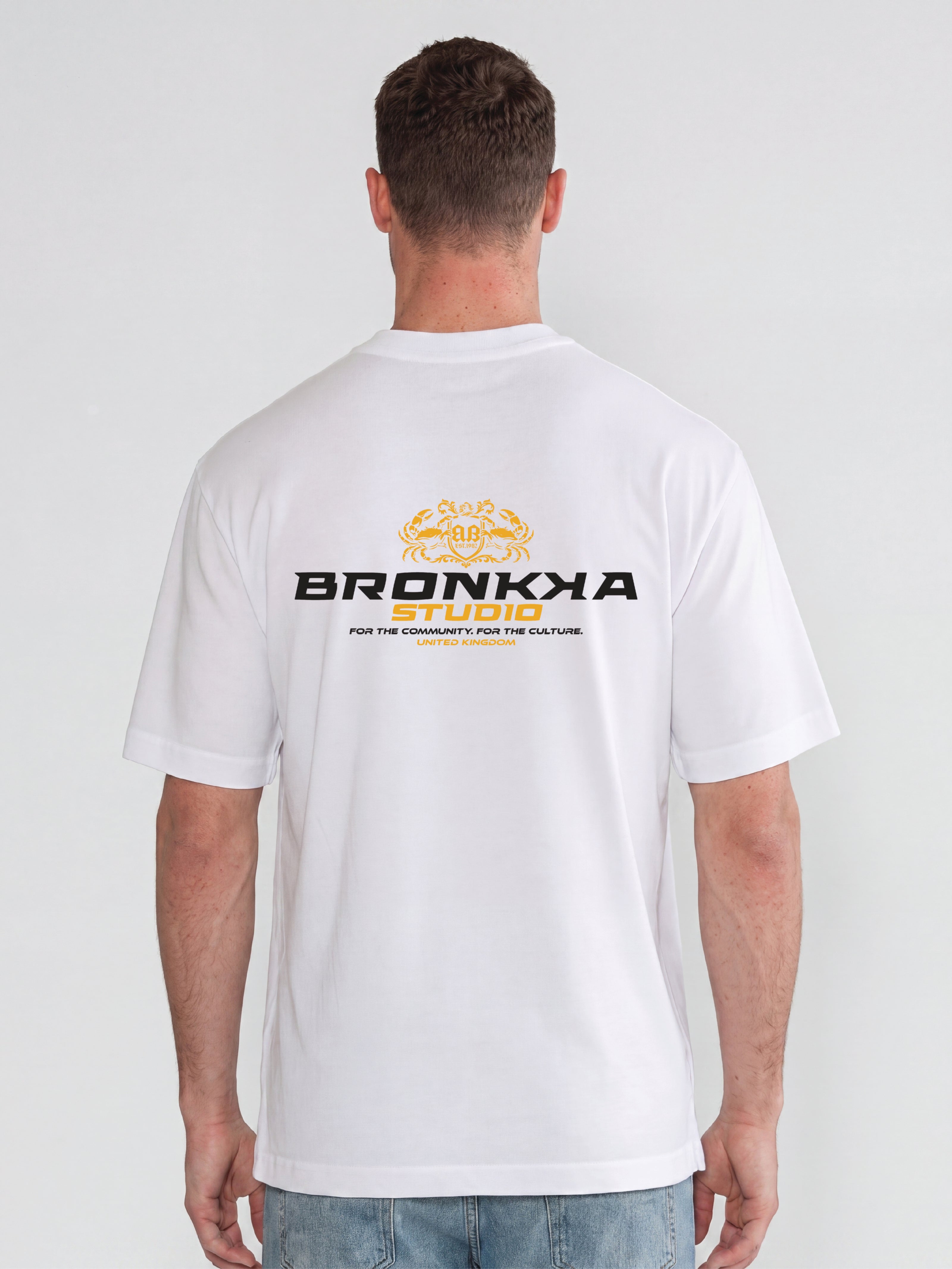 Bronkka Crab Insignia Tee — Amber